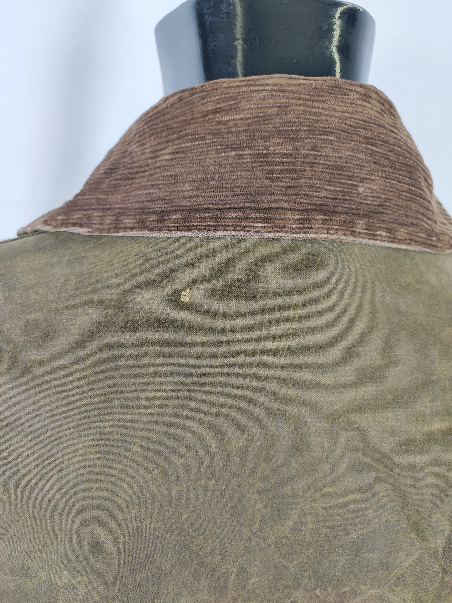 Giacca Barbour Northumbria vintage verde C44/112 cm-Man green Waxed Northumbria Jacket Large/XLarge