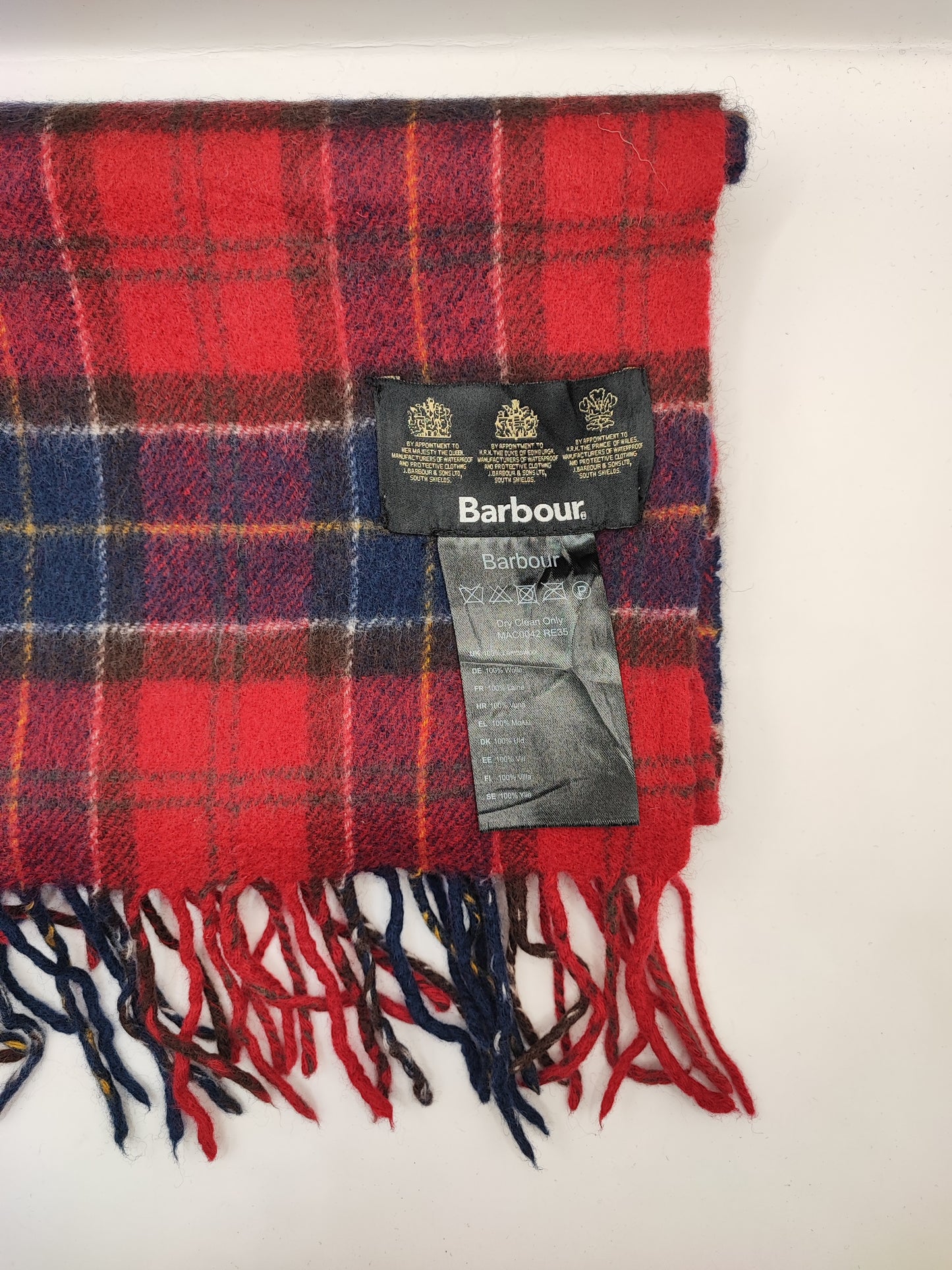 Sciarpa Barbour in lana