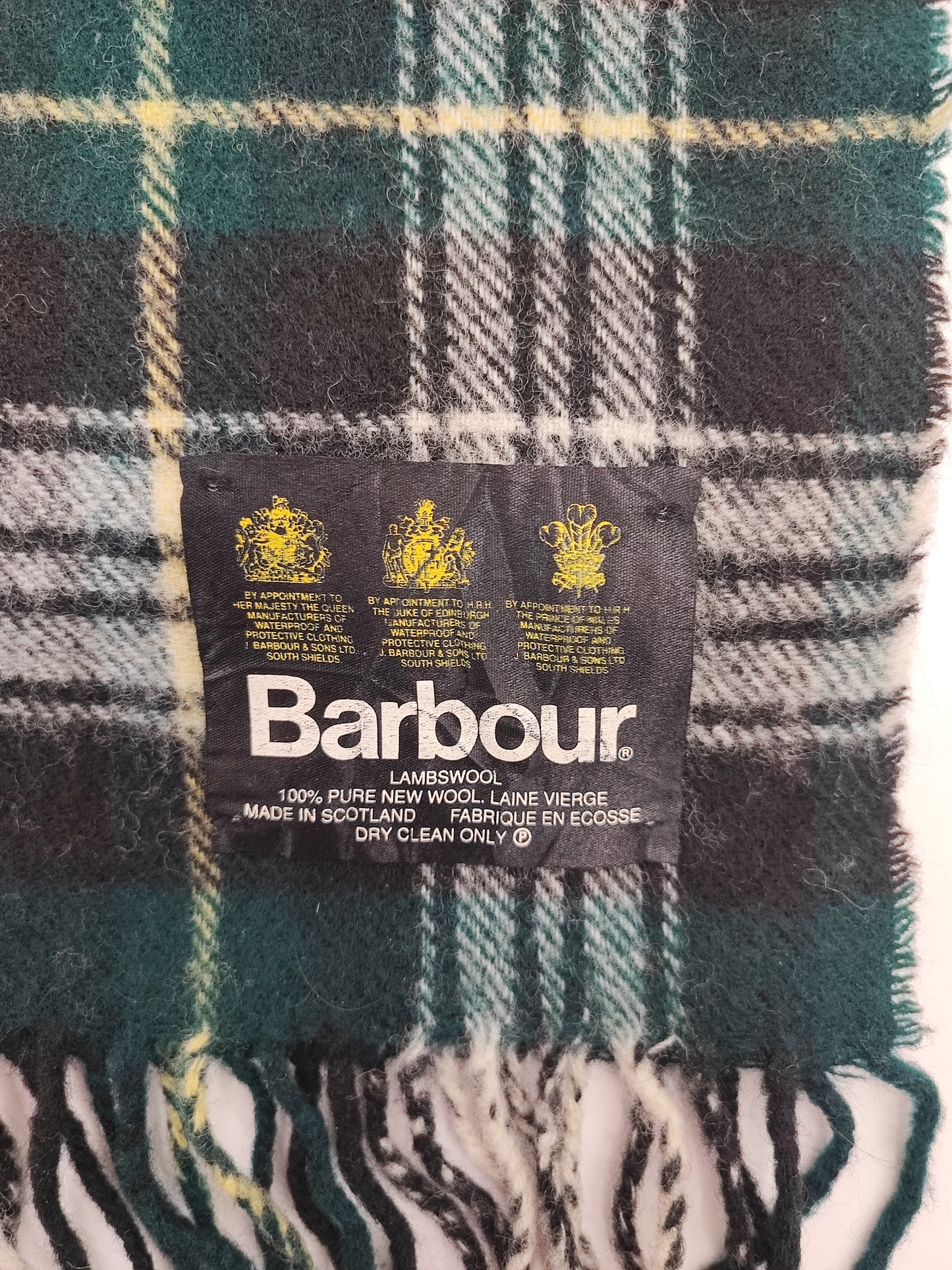 Sciarpa Barbour in lana
