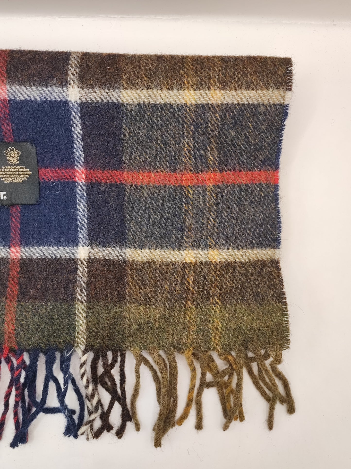 Sciarpa Barbour in lana