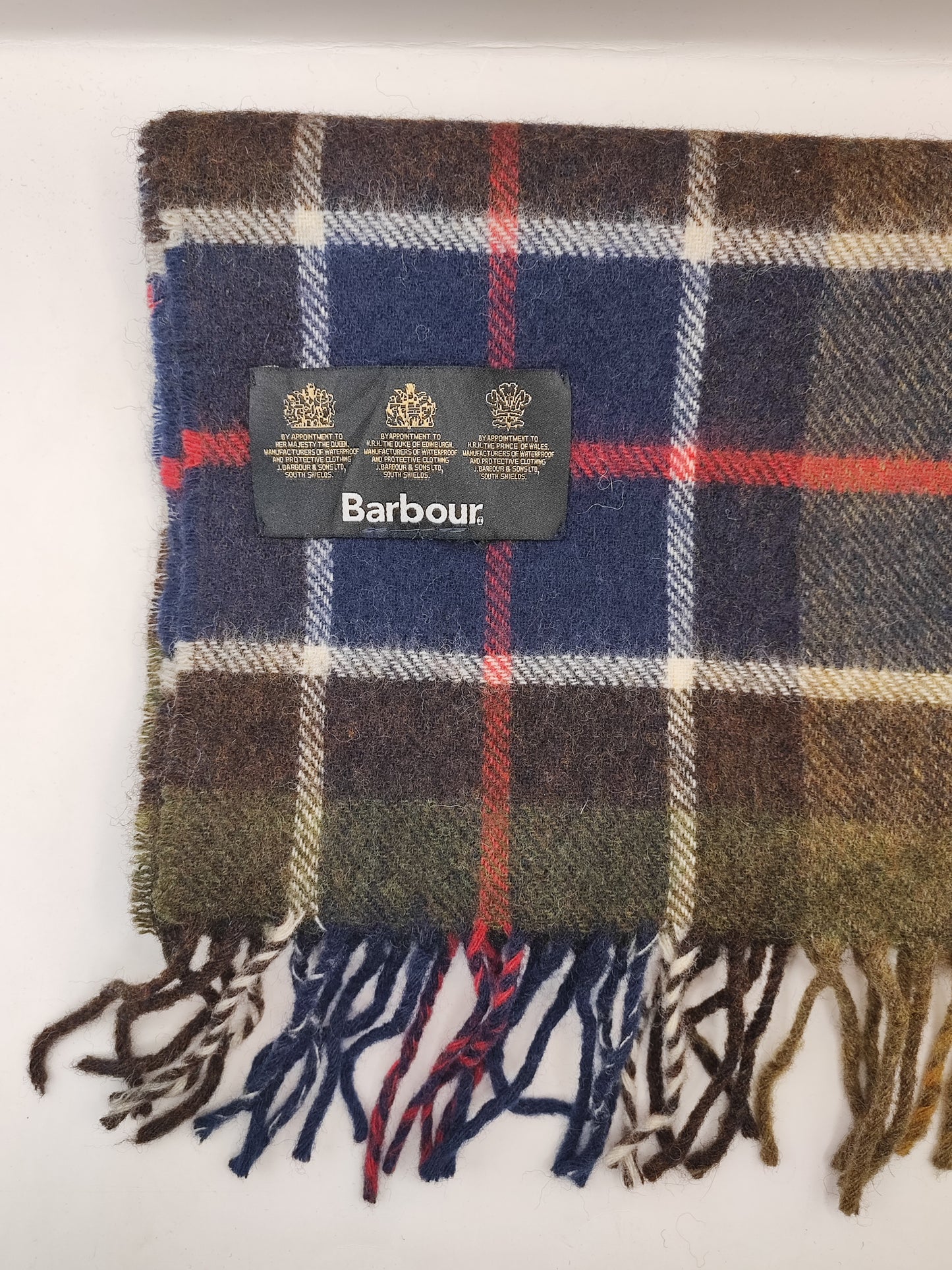 Sciarpa Barbour in lana