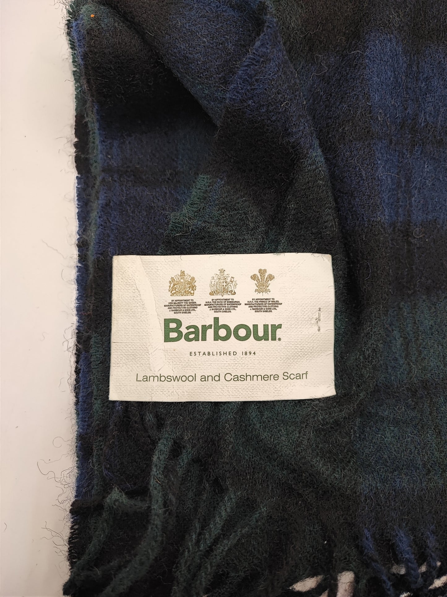 Sciarpa Barbour in lana