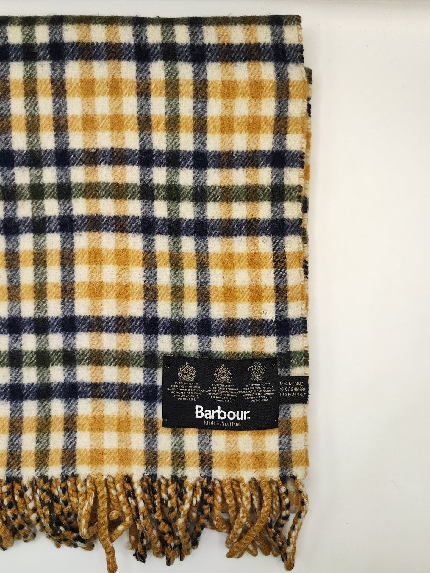 Sciarpa Barbour in lana