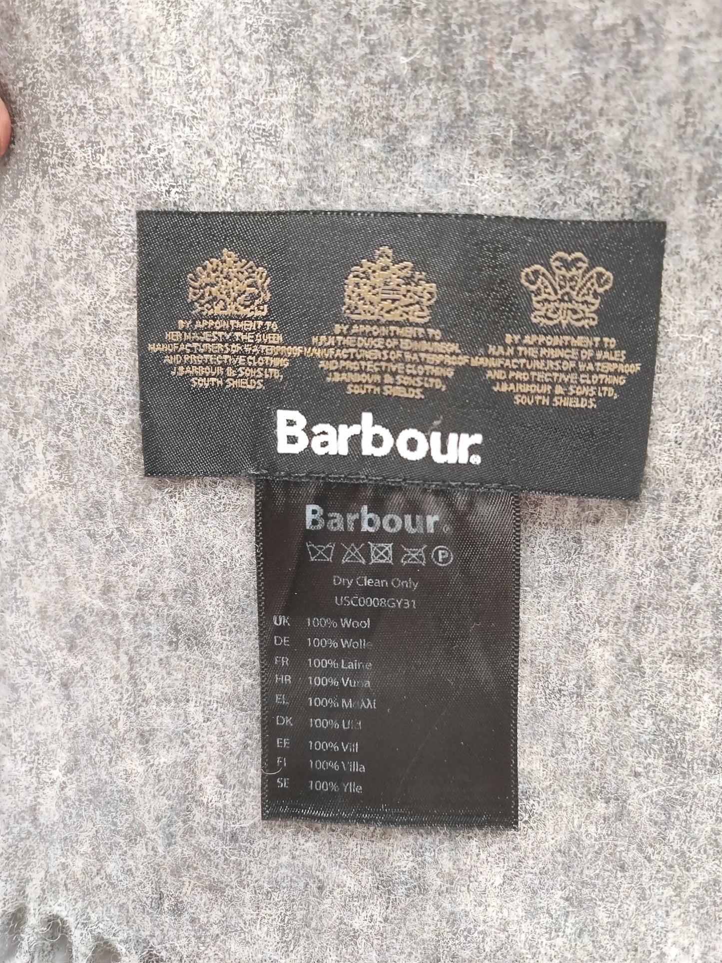 Sciarpa Barbour in lana