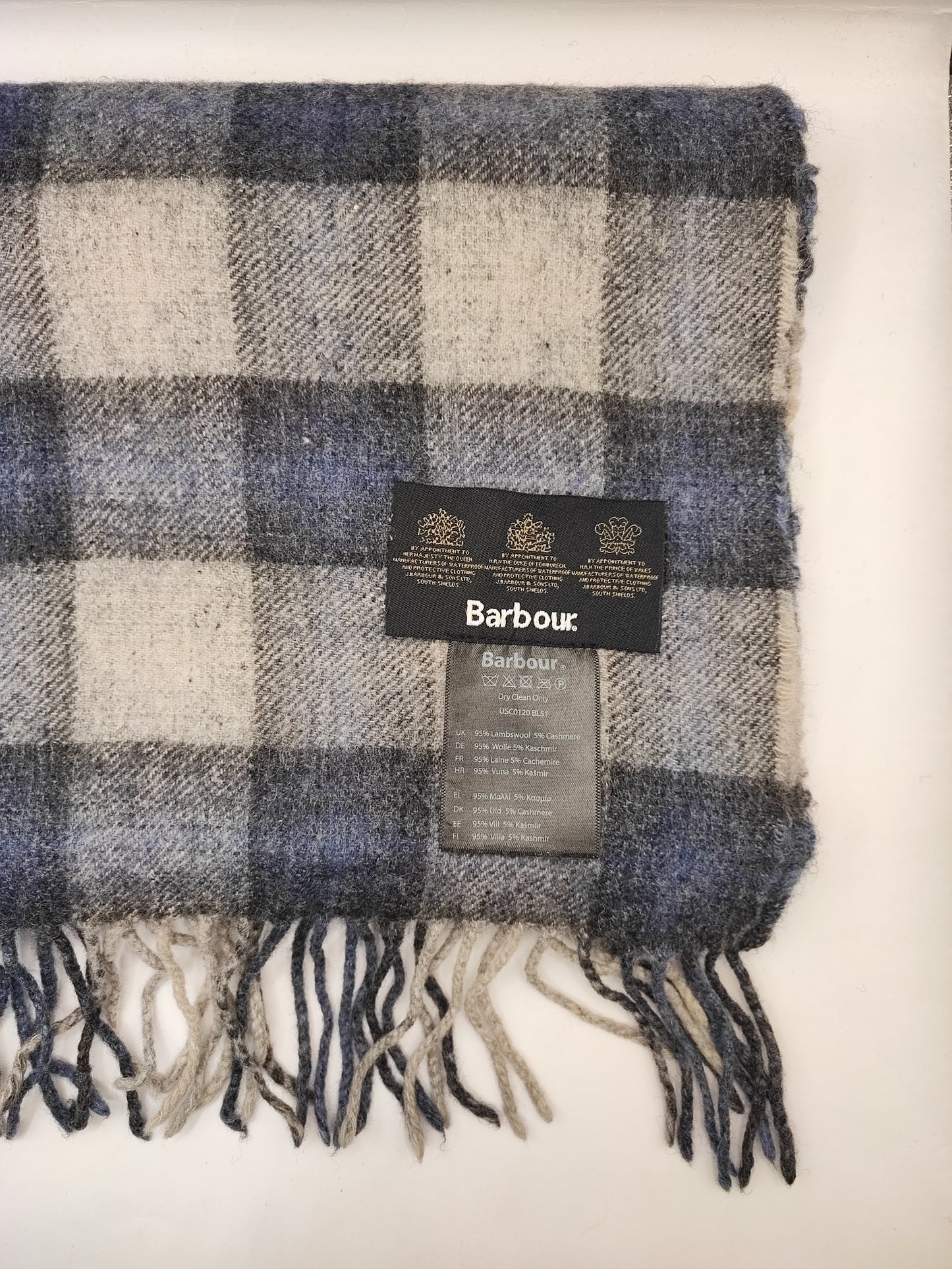 Sciarpa Barbour in lana