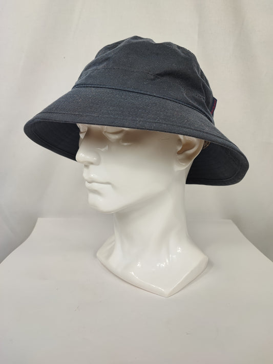 Cappello Barbour vintage Blu cerato Taglia Medium