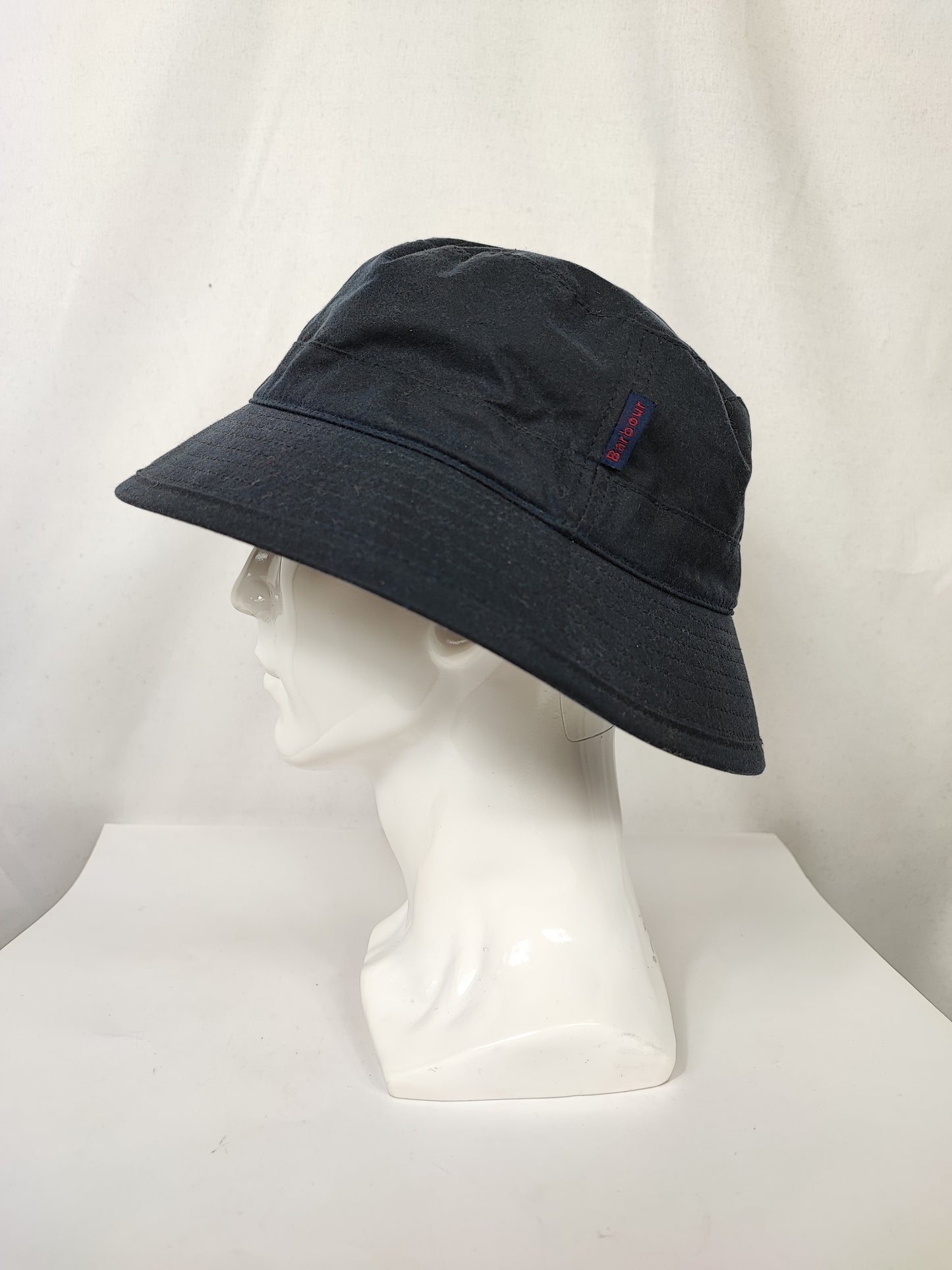 Cappello Barbour vintage Blu cerato Taglia Medium