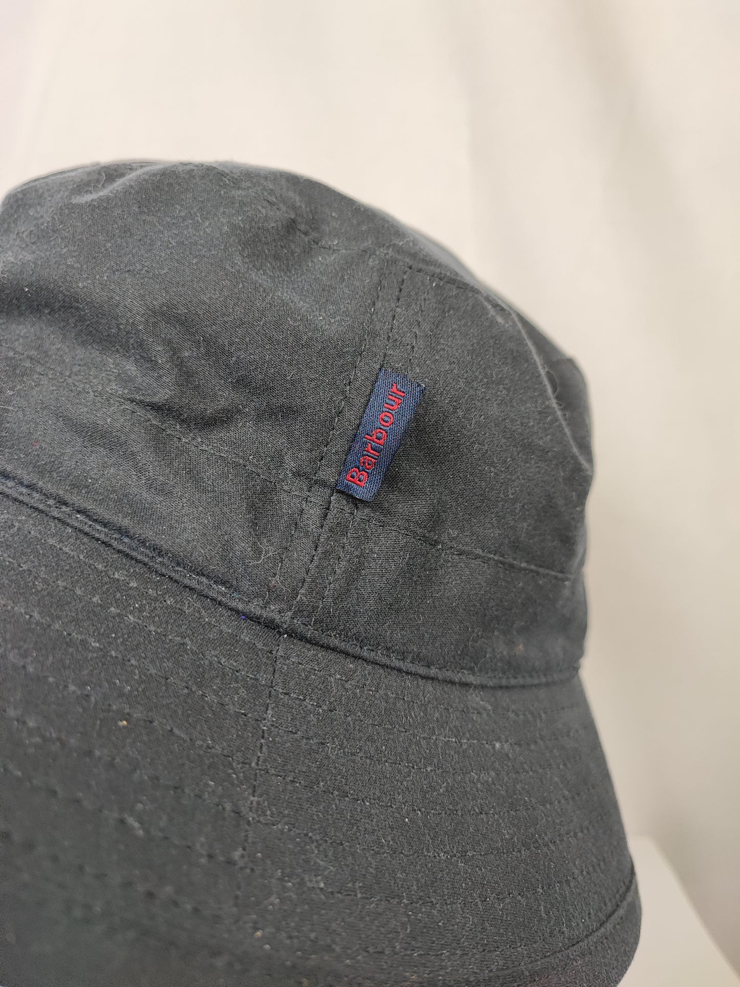 Cappello Barbour vintage Blu cerato Taglia Medium