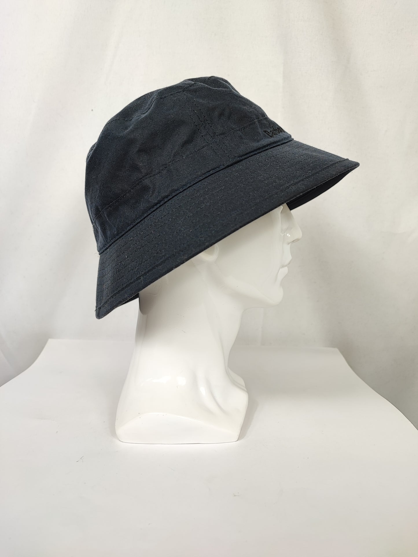 Cappello Barbour vintage Blu cerato Taglia Medium