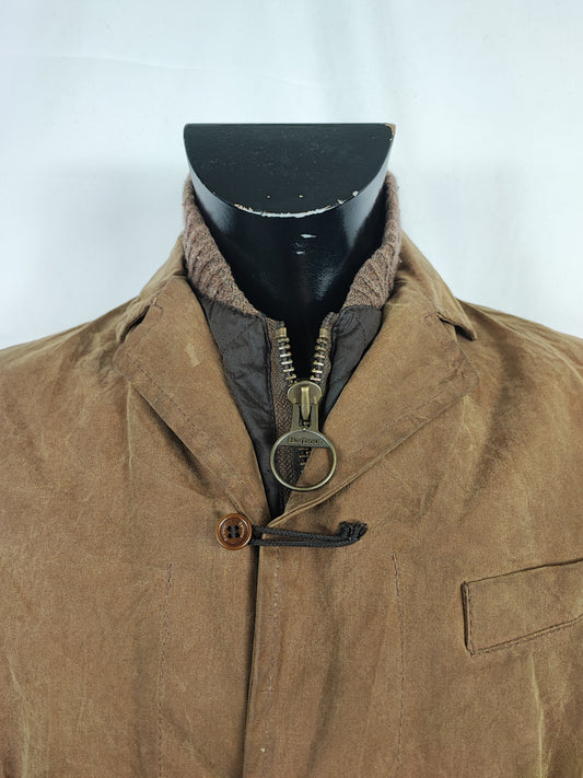 Giacca Barbour Uomo beige blazer Small - Beige waxed Lumley riding blazer Jacket Size S