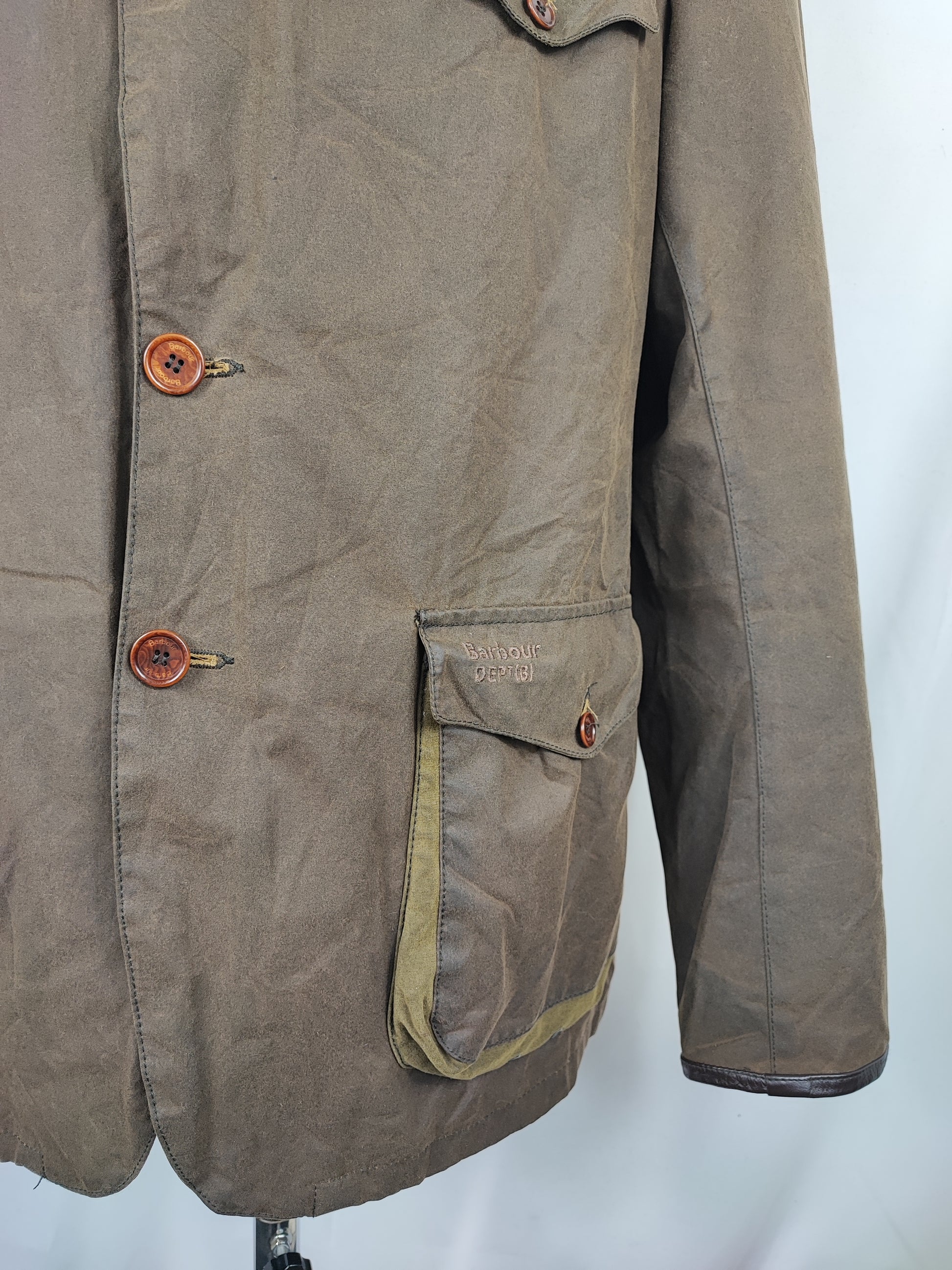 Barbour Beacon Dept B Sports Jacket verde Xlarge- Man Olive Dept B Sports Jacket Size  Xlarge - Shop In London