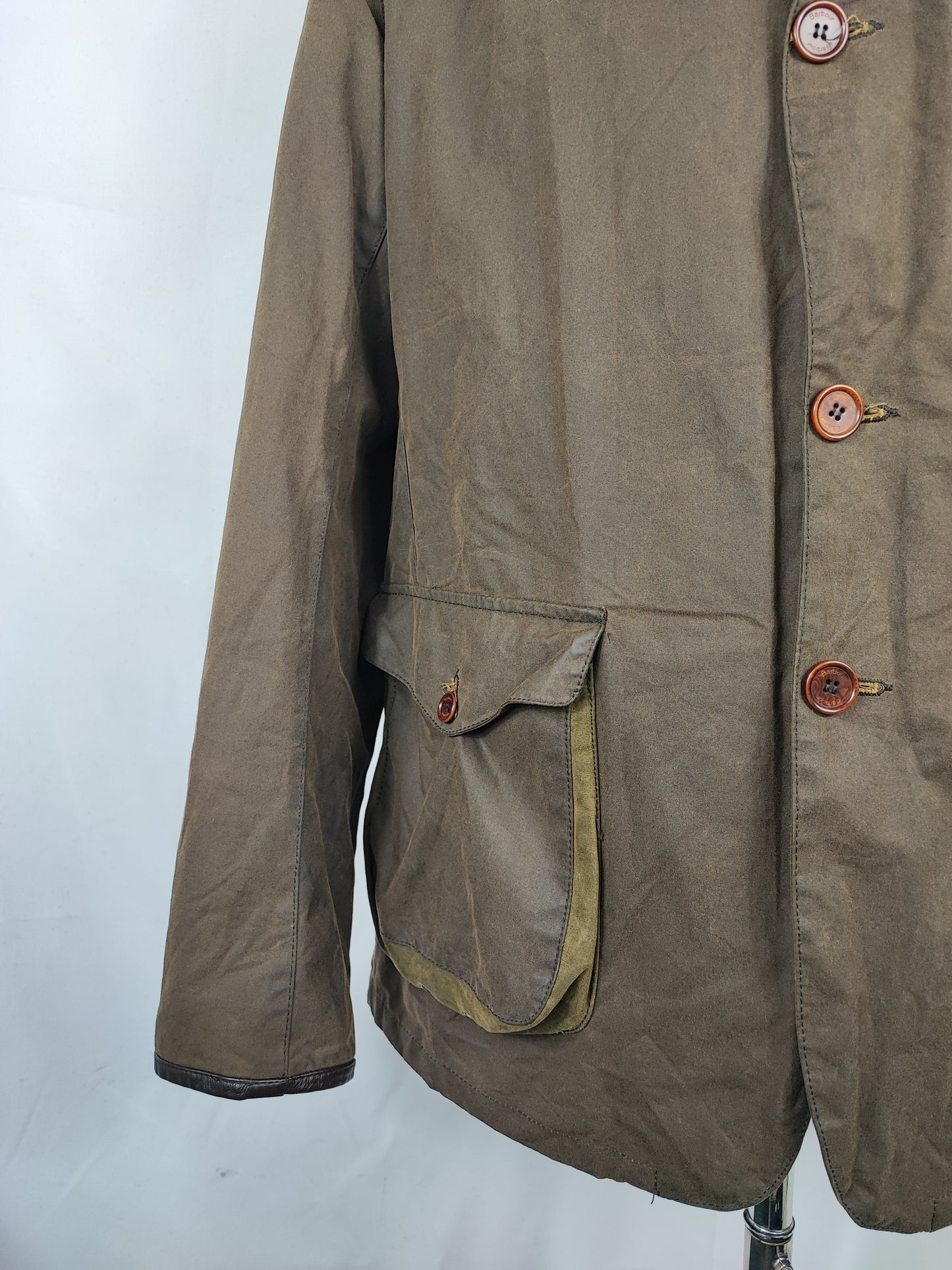 Barbour Beacon Dept B Sports Jacket verde Xlarge- Man Olive Dept B Sports Jacket Size  Xlarge - Shop In London
