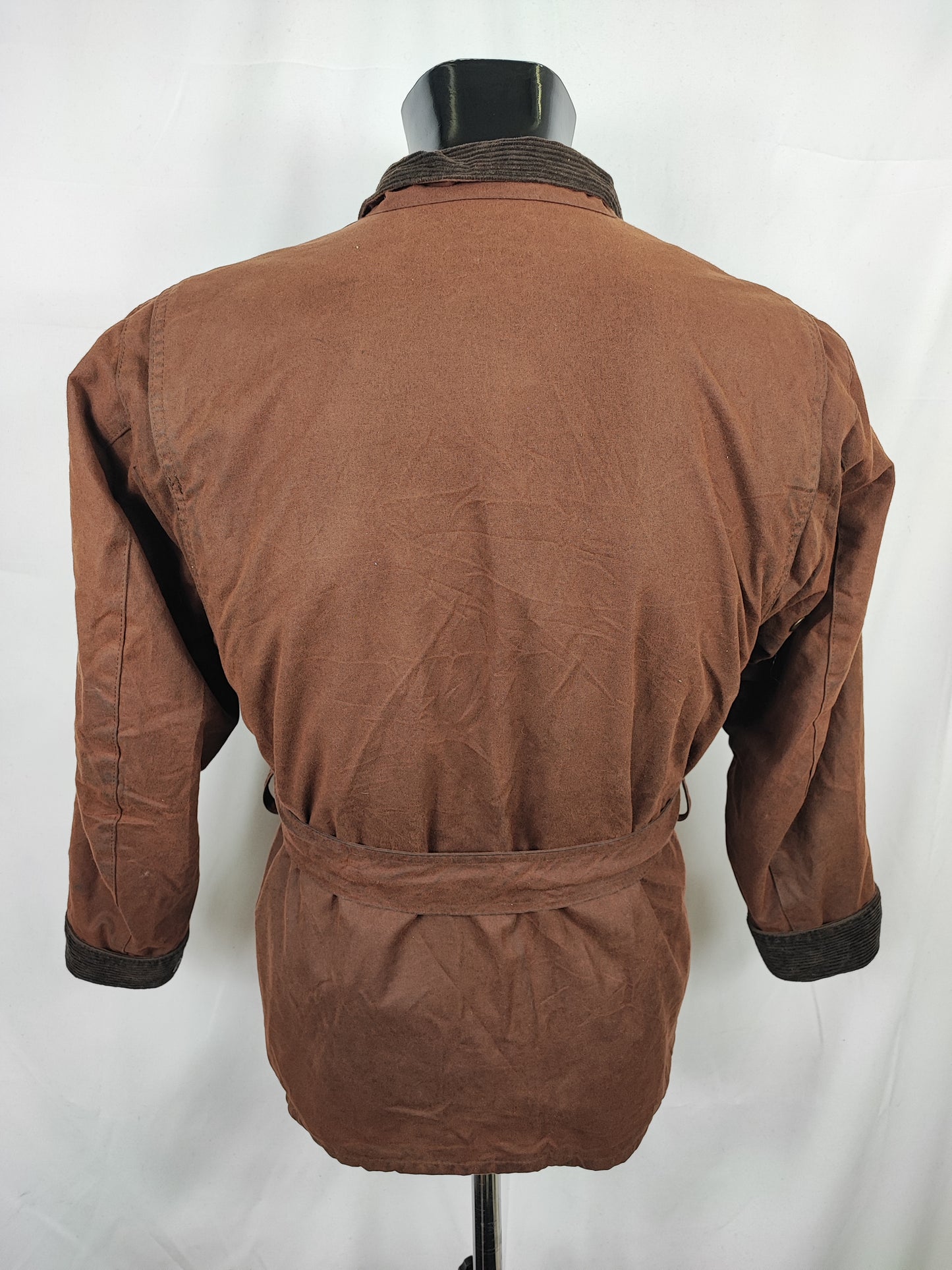 Giacca Belstaff Donna Marrone cerata Tg. 42 Lady Brown waxed Jacket Size Medium - Shop In London