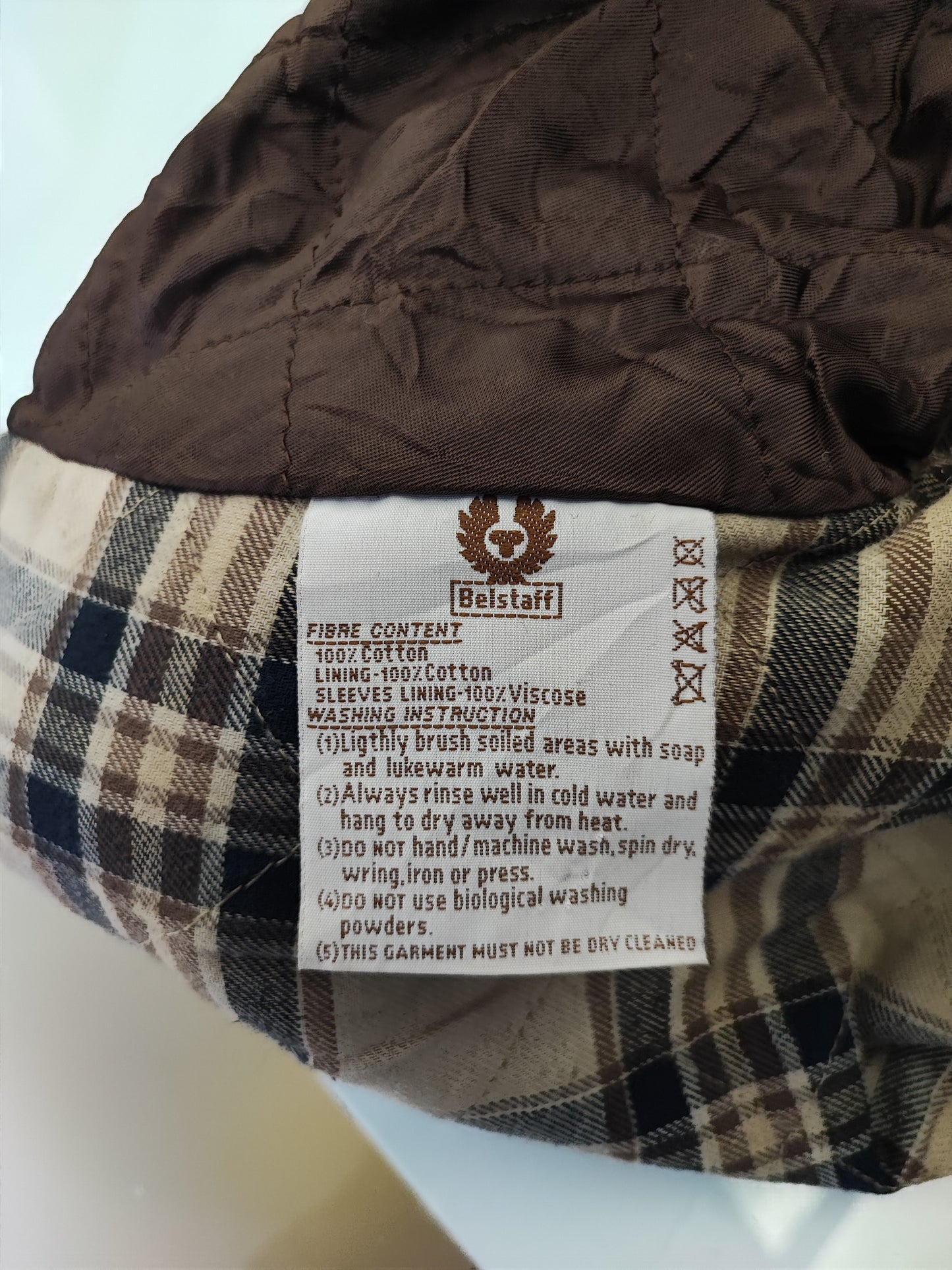 Giacca Belstaff Donna Marrone cerata Tg. 42 Lady Brown waxed Jacket Size Medium - Shop In London