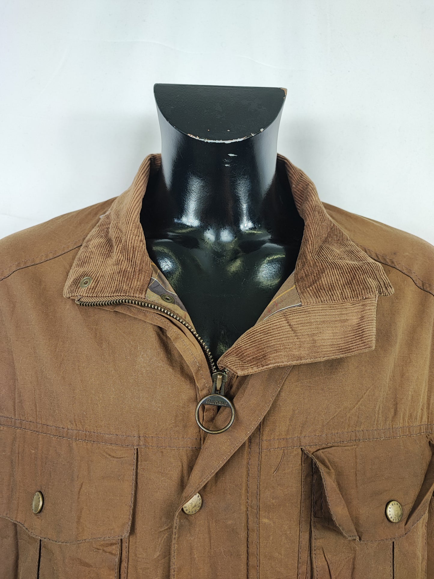Barbour Giacca Uomo Flyweight Wax Utility Beige XLarge- Man Wax Beige Jacket Size XLarge