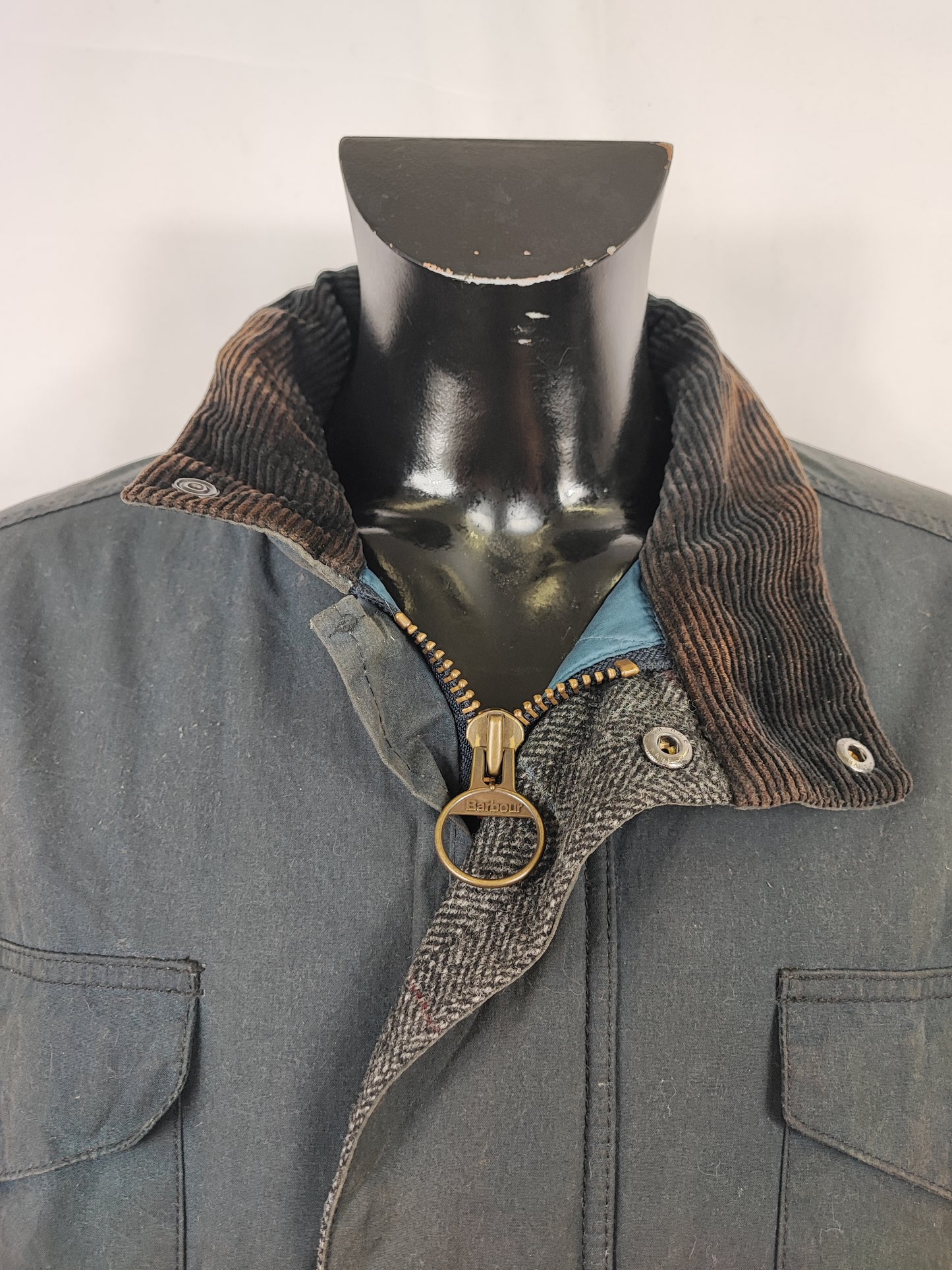 Barbour Giacca uomo blu Large Newcastle Jacket Man Navy Newcastle jacket size Large