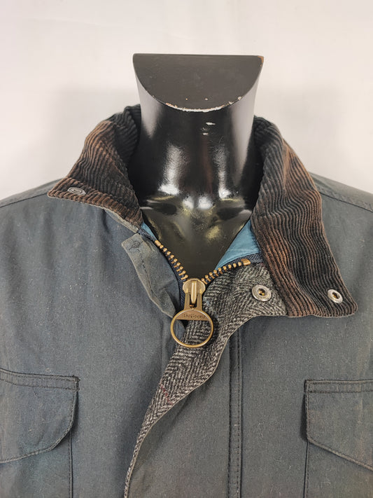 Barbour Giacca uomo blu Large Newcastle Jacket Man Navy Newcastle jacket size Large