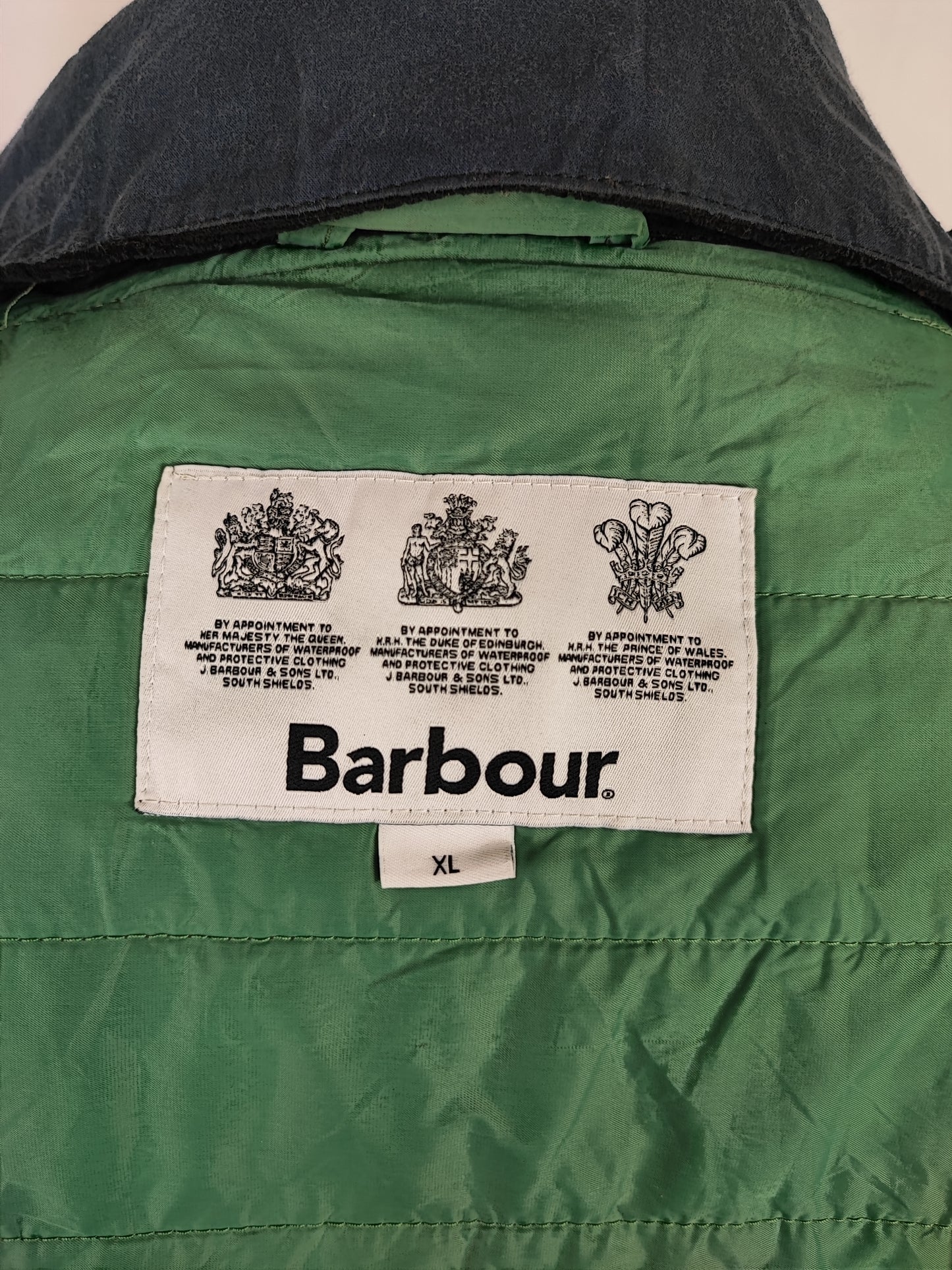 Giacca Barbour Blu Beacon Lingmell Uomo XLarge- Man Blue Lingmell Wax Jacket Size XLarge