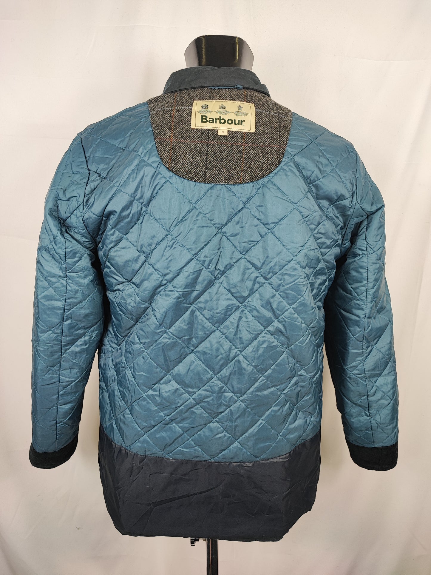 Barbour Giacca uomo Blu Taglia Small  Man Navy Waxed Cole Jacket Size Small