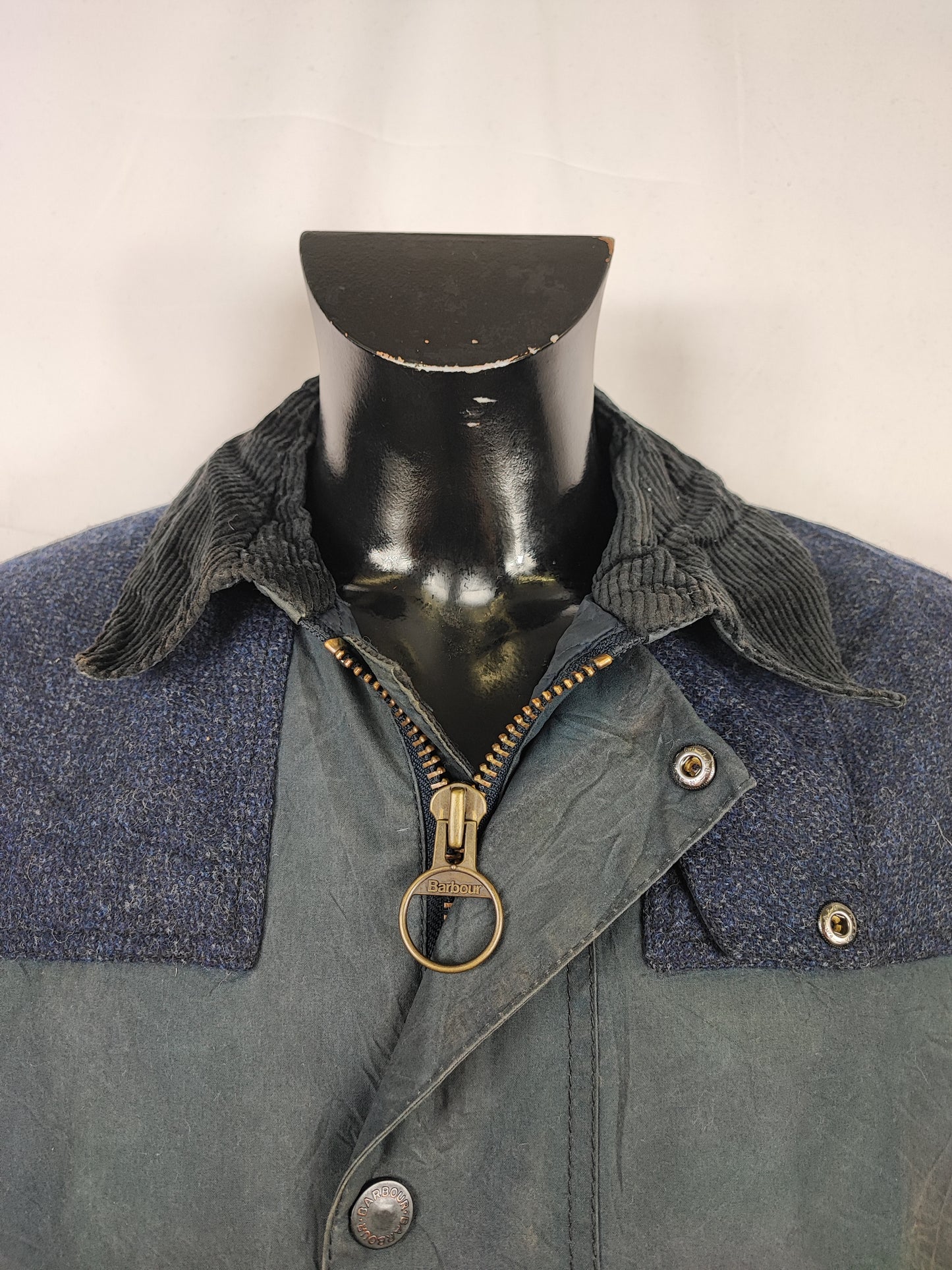 Giacca Barbour Nautical blu uomo Nautical wight XL - Man Navy  Wax Jacket size XLarge