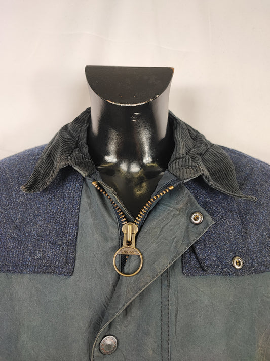 Giacca Barbour Nautical blu uomo Nautical wight XL - Man Navy  Wax Jacket size XLarge