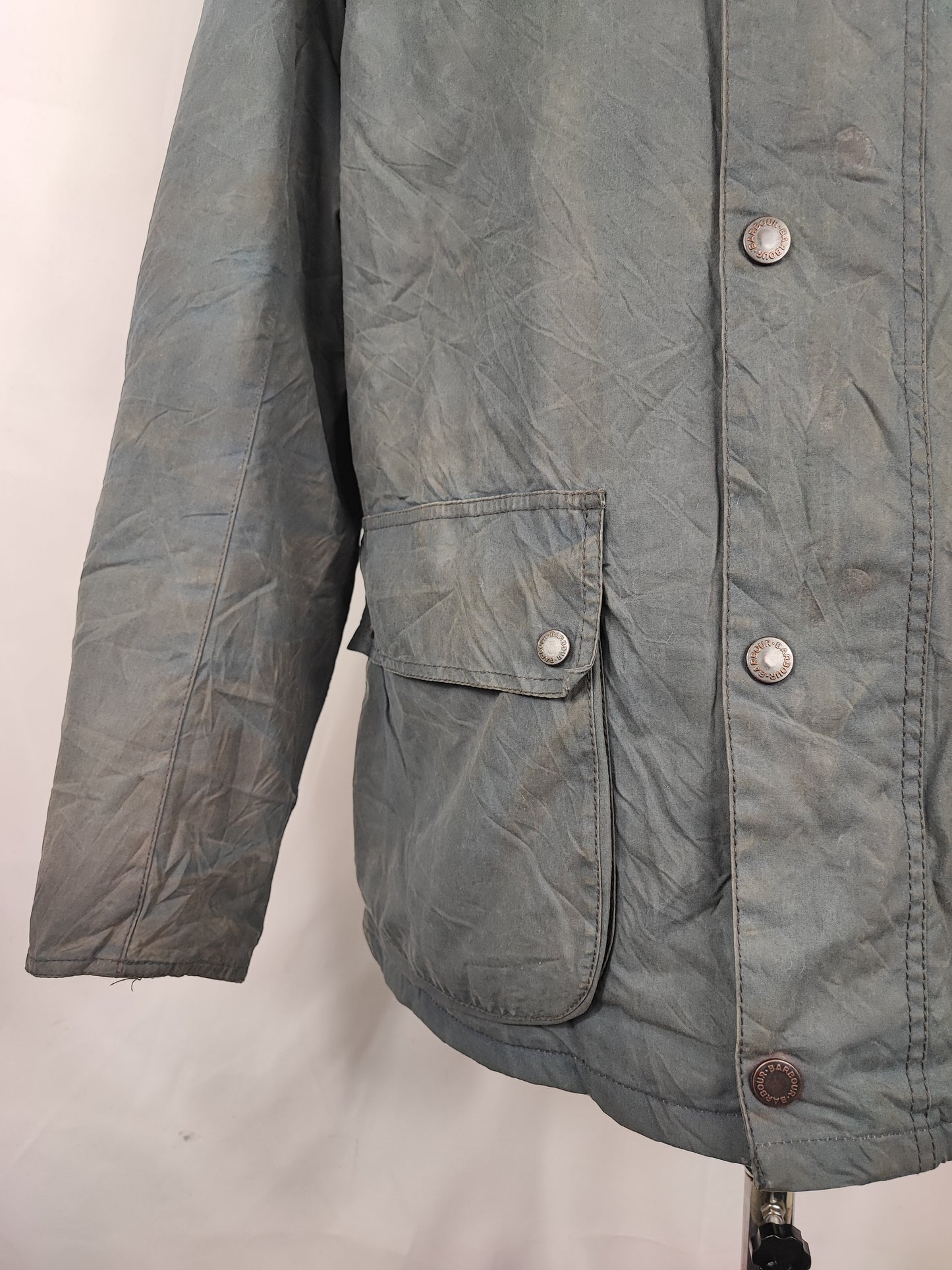 Giacca Barbour Nautical blu uomo Nautical wight XL - Man Navy  Wax Jacket size XLarge