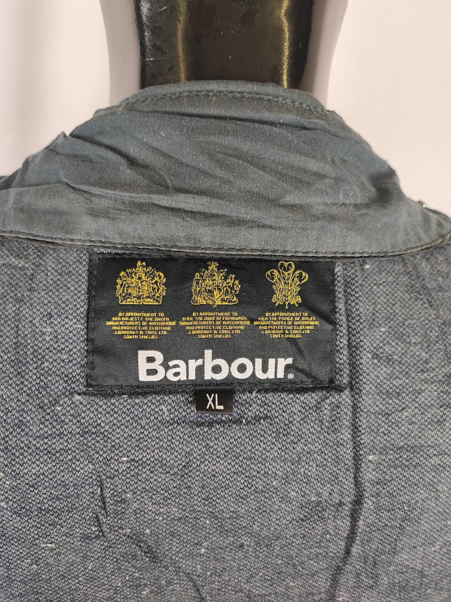 Giacca Barbour Nautical blu uomo Nautical wight XL - Man Navy  Wax Jacket size XLarge