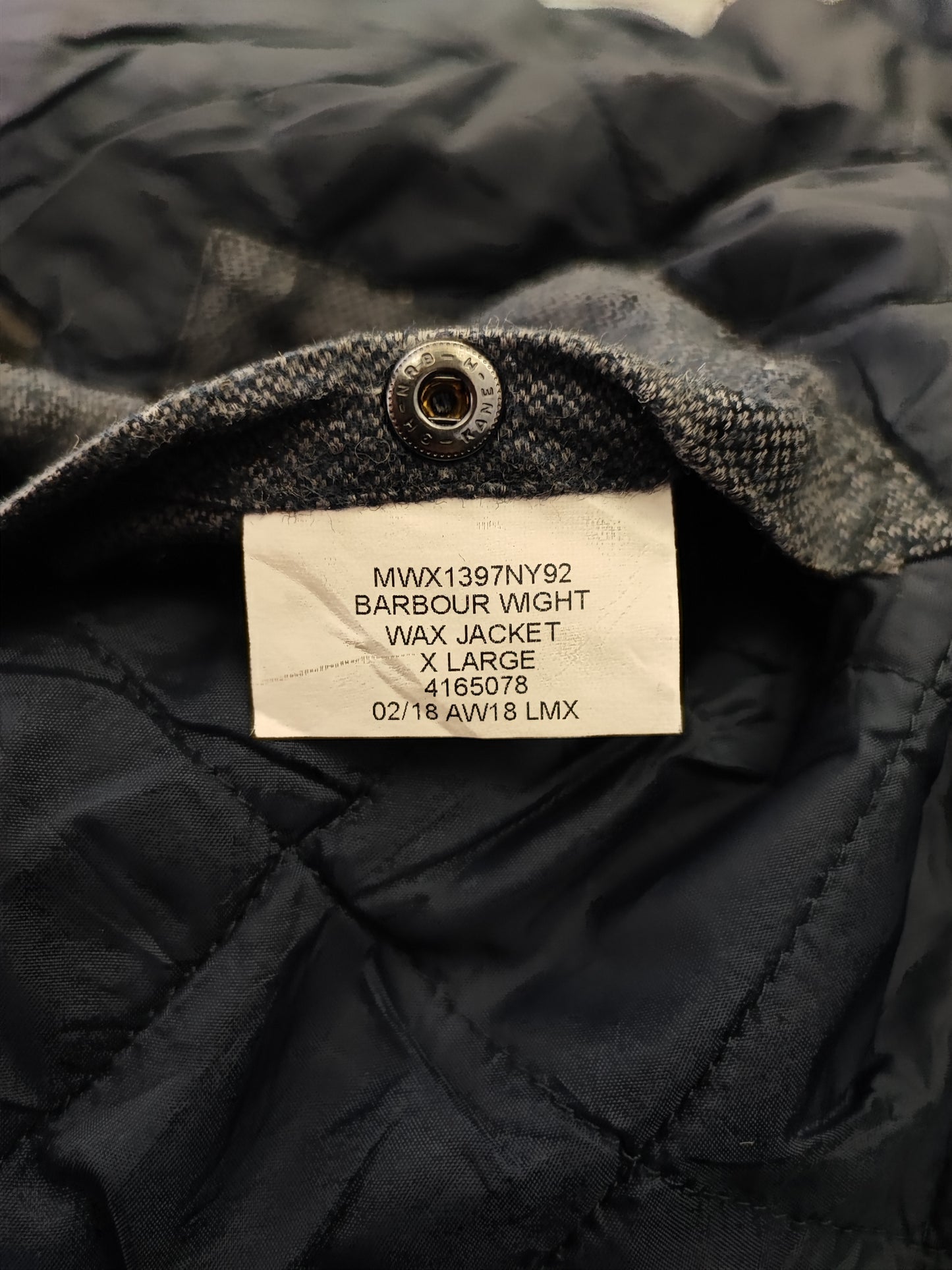 Giacca Barbour Nautical blu uomo Nautical wight XL - Man Navy  Wax Jacket size XLarge