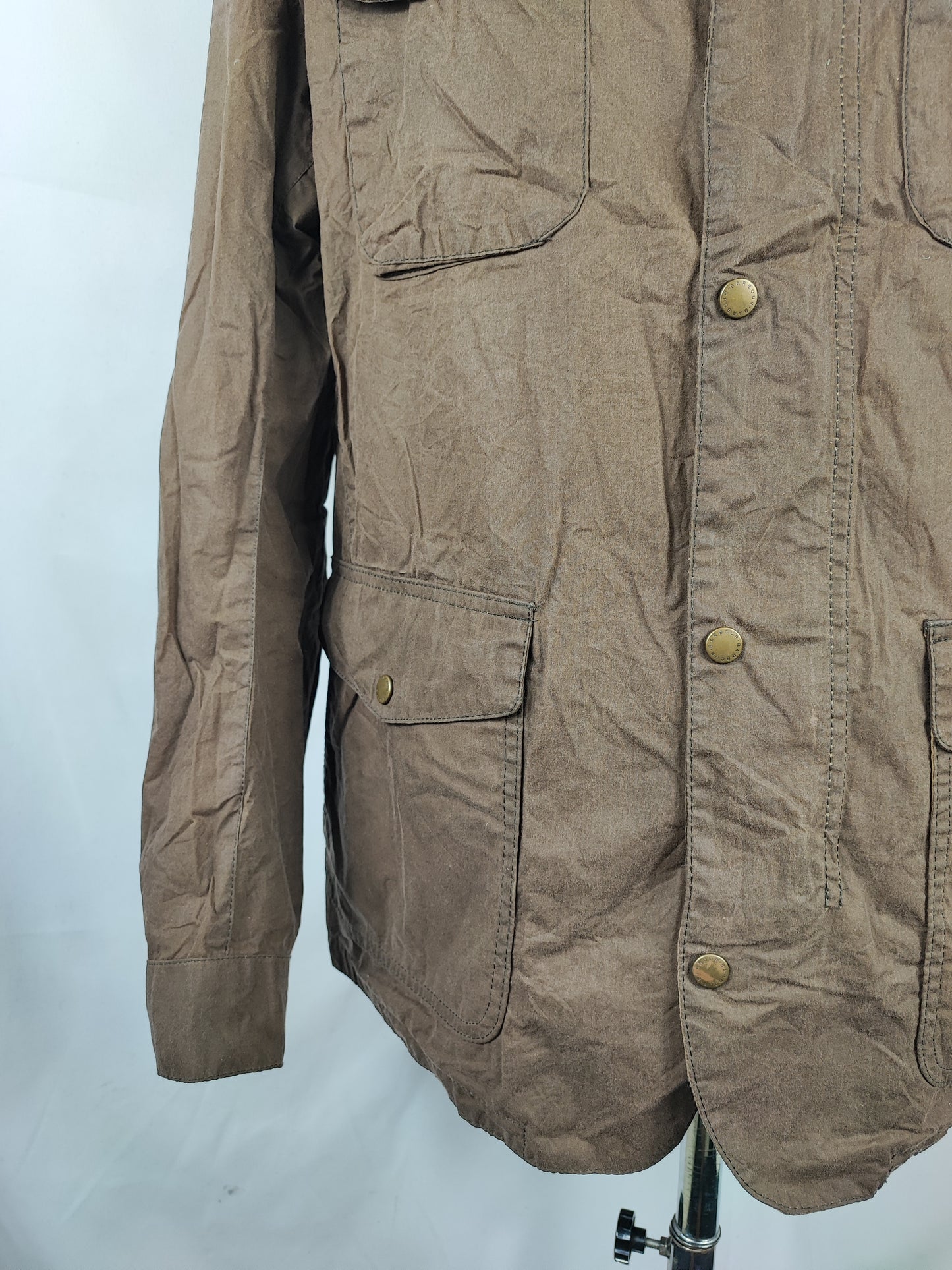Barbour Giacca uomo Beige scuro Medium Lightweight Ogston - Man Sandstone Lightweight Ogston Size M
