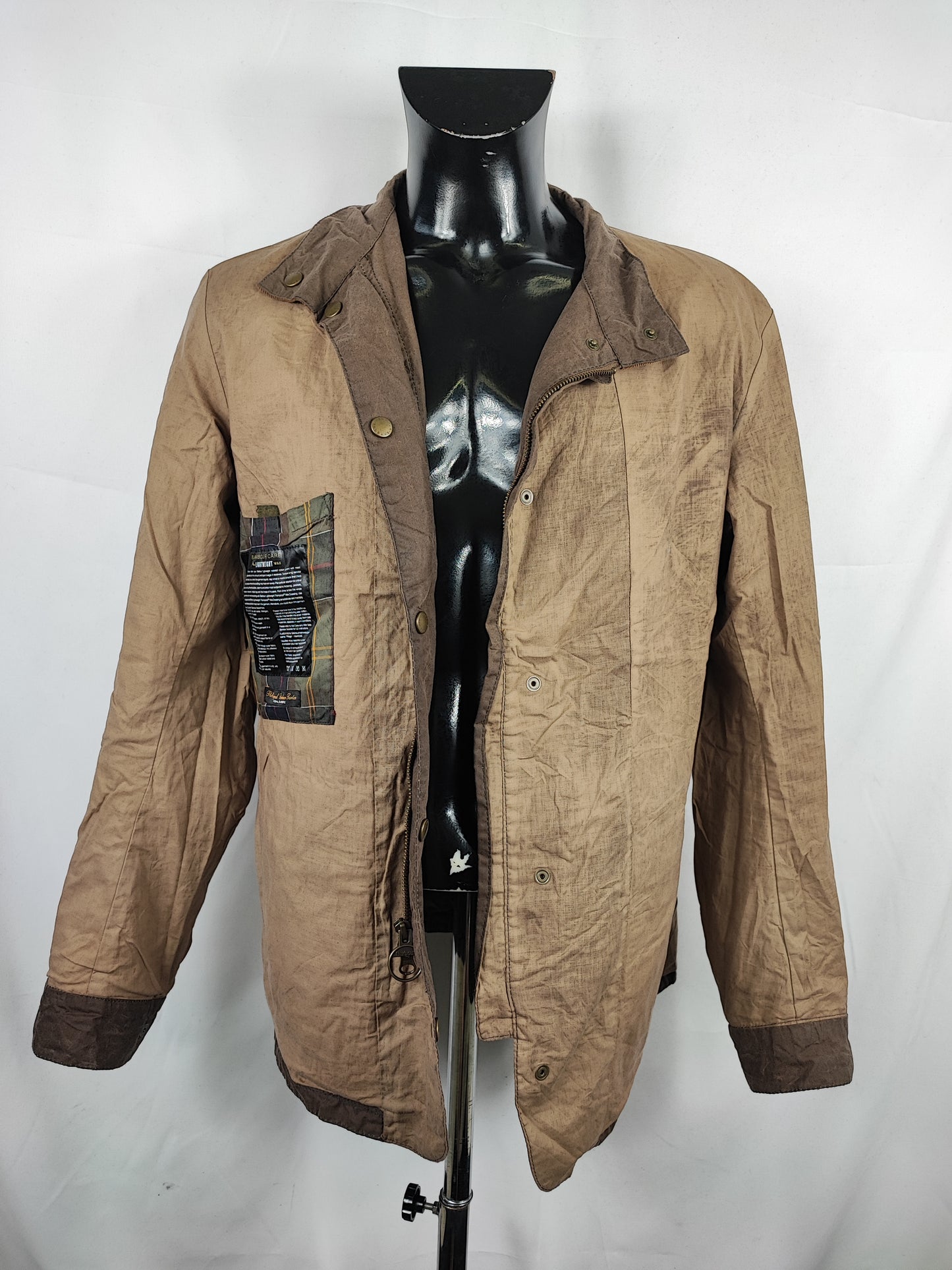 Barbour Giacca uomo Beige scuro Medium Lightweight Ogston - Man Sandstone Lightweight Ogston Size M