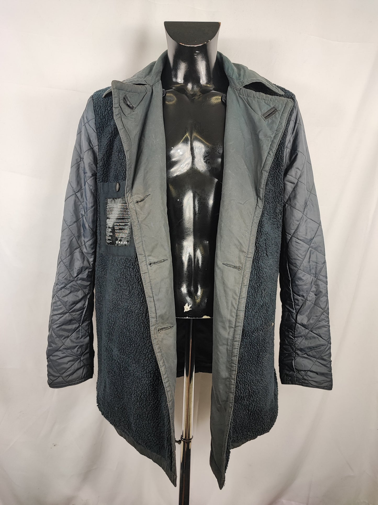 Giacca Barbour da uomo blu invernale Large - Man Navy Wax Jacket size large