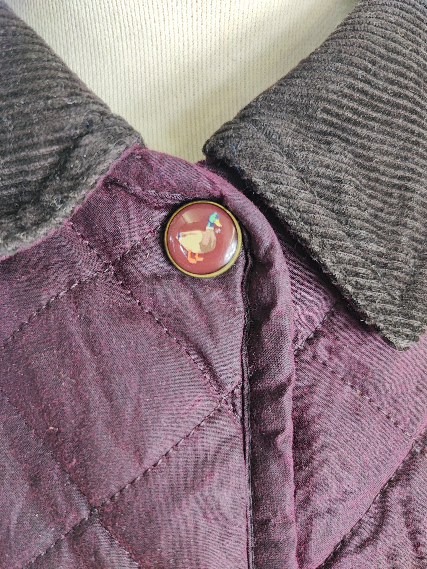Giacca Barbour da donna Penshaw viola UK12 medium - Purple Penshaw Lady jacket UK12 tg. 42