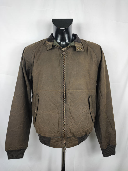 Barbour Merchant Steve Mc Queen Verde Large SLIM FIT- Man Green Steve Mc Queen Size Large