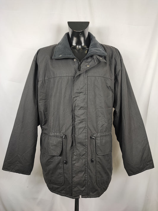 Barbour Giacca da Uomo nera cerata XLarge Man Polarwax Black Jacket Size XL