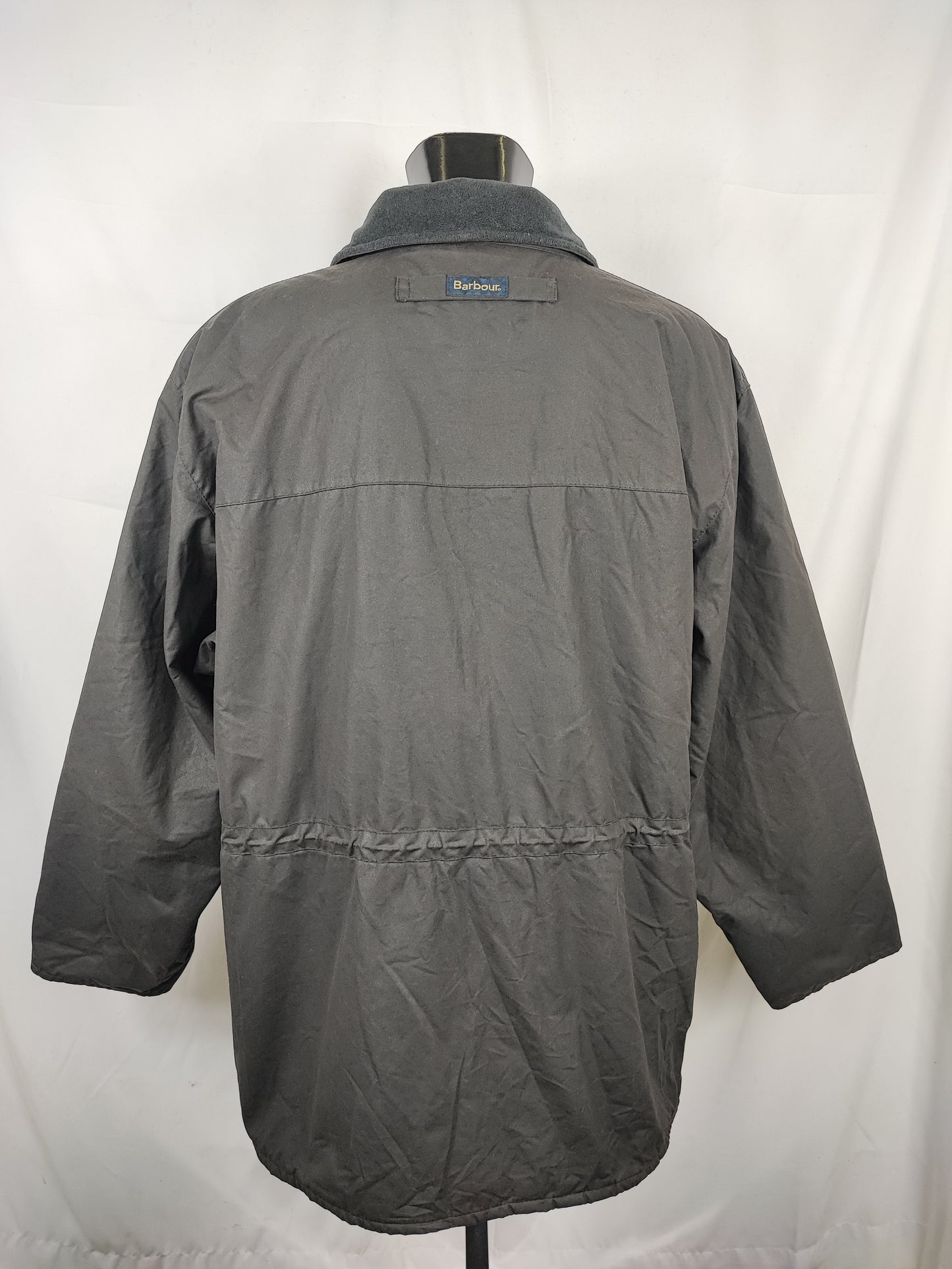 Barbour Giacca da Uomo nera cerata XLarge Man Polarwax Black Jacket Size XL