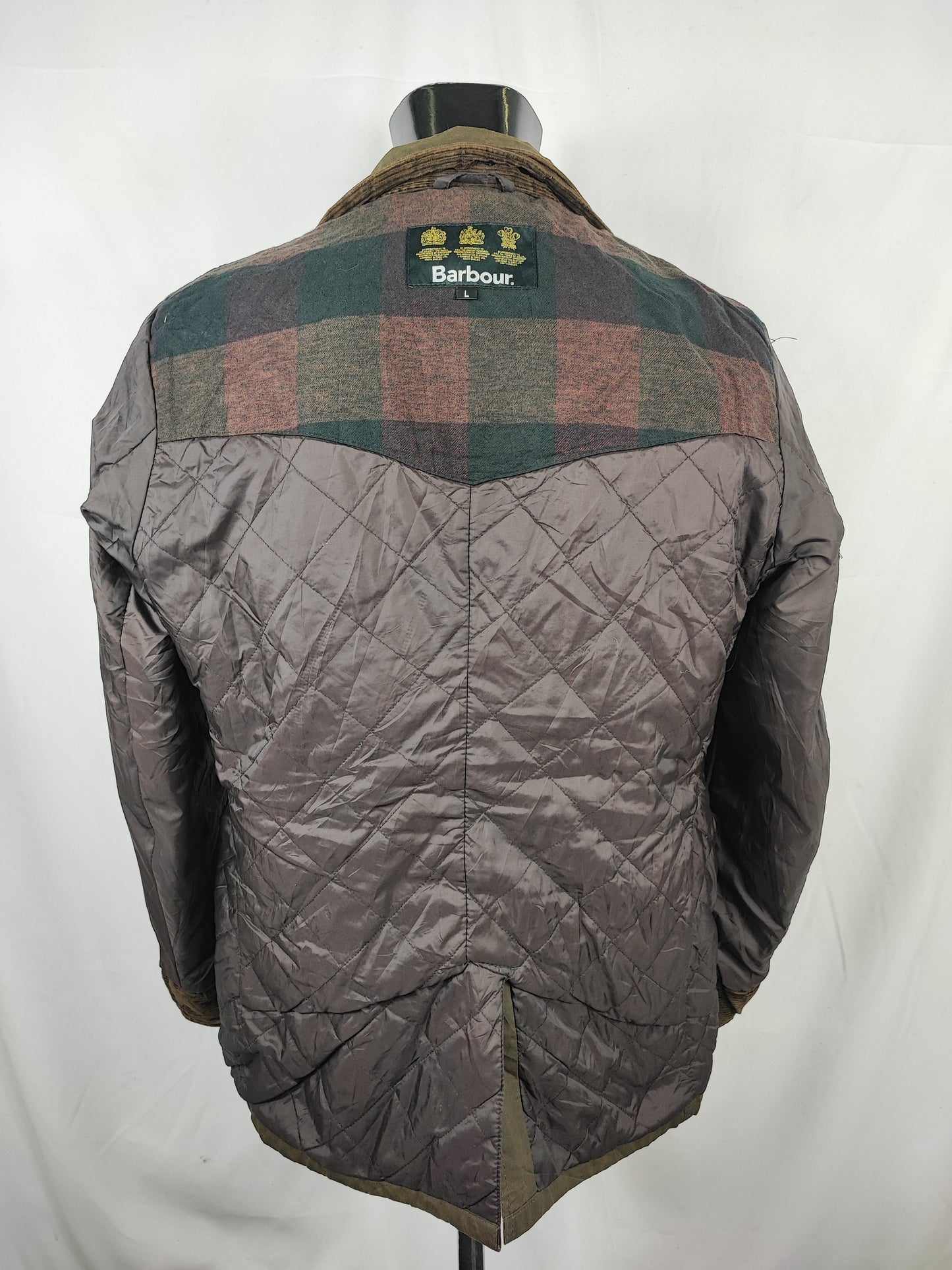 Barbour Giacca uomo Verde Taglia Large  Man Olive Waxed Connel Jacket Size Large