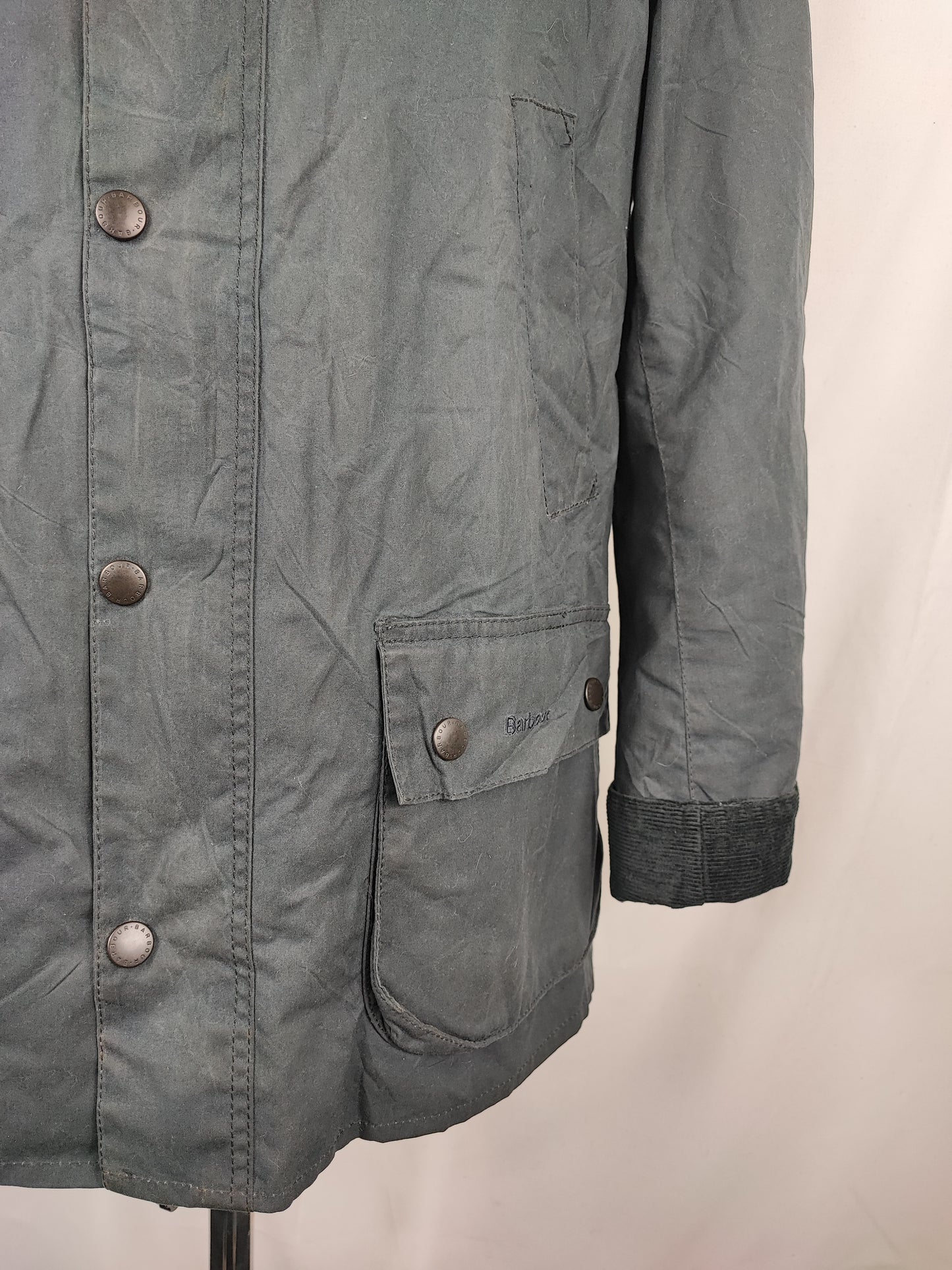 Giacca Barbour cerata Ashby blu Medium -  Man Waxed Navy Ashby Jacket size Medium