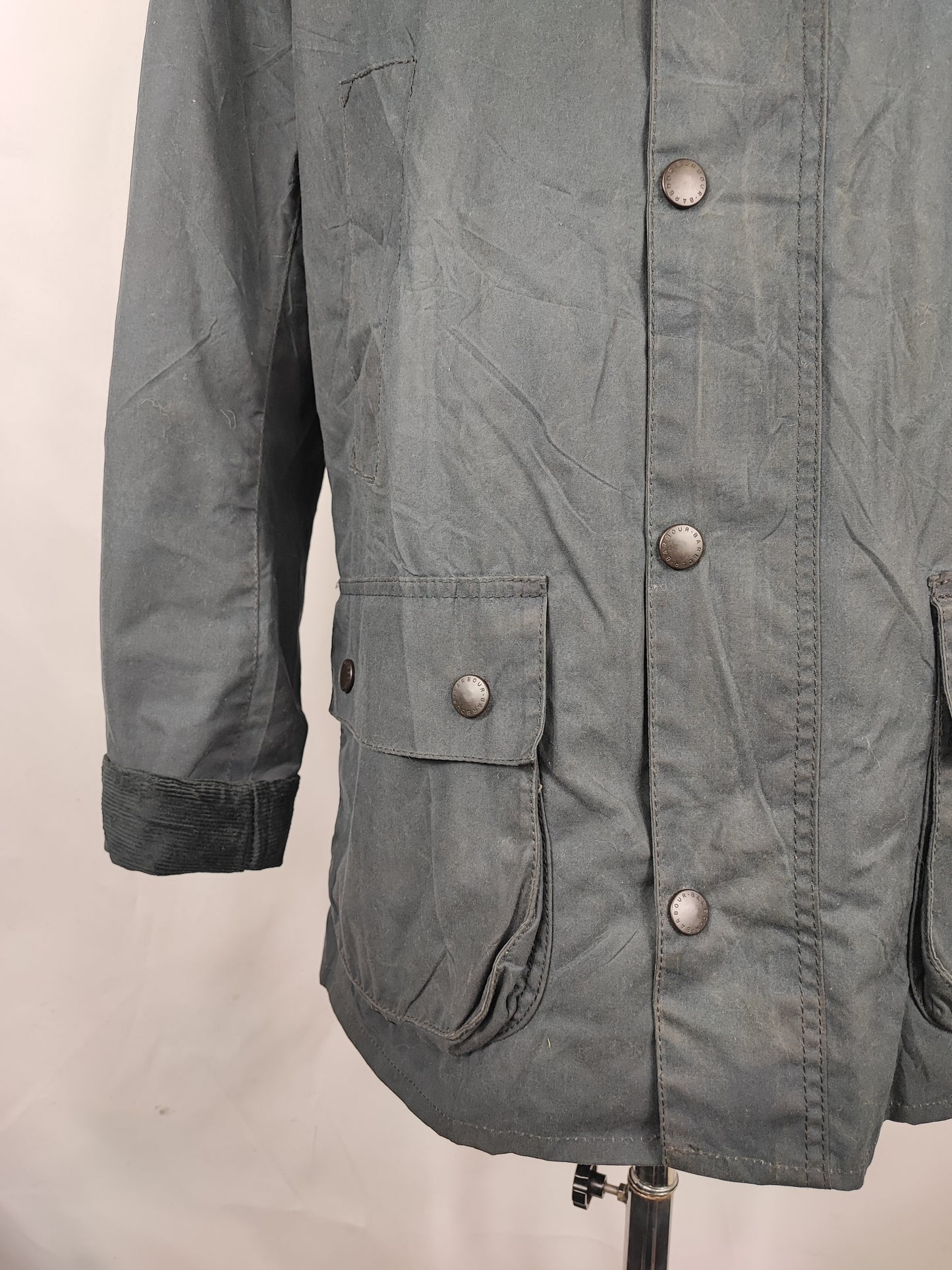 Giacca Barbour cerata Ashby blu Medium -  Man Waxed Navy Ashby Jacket size Medium