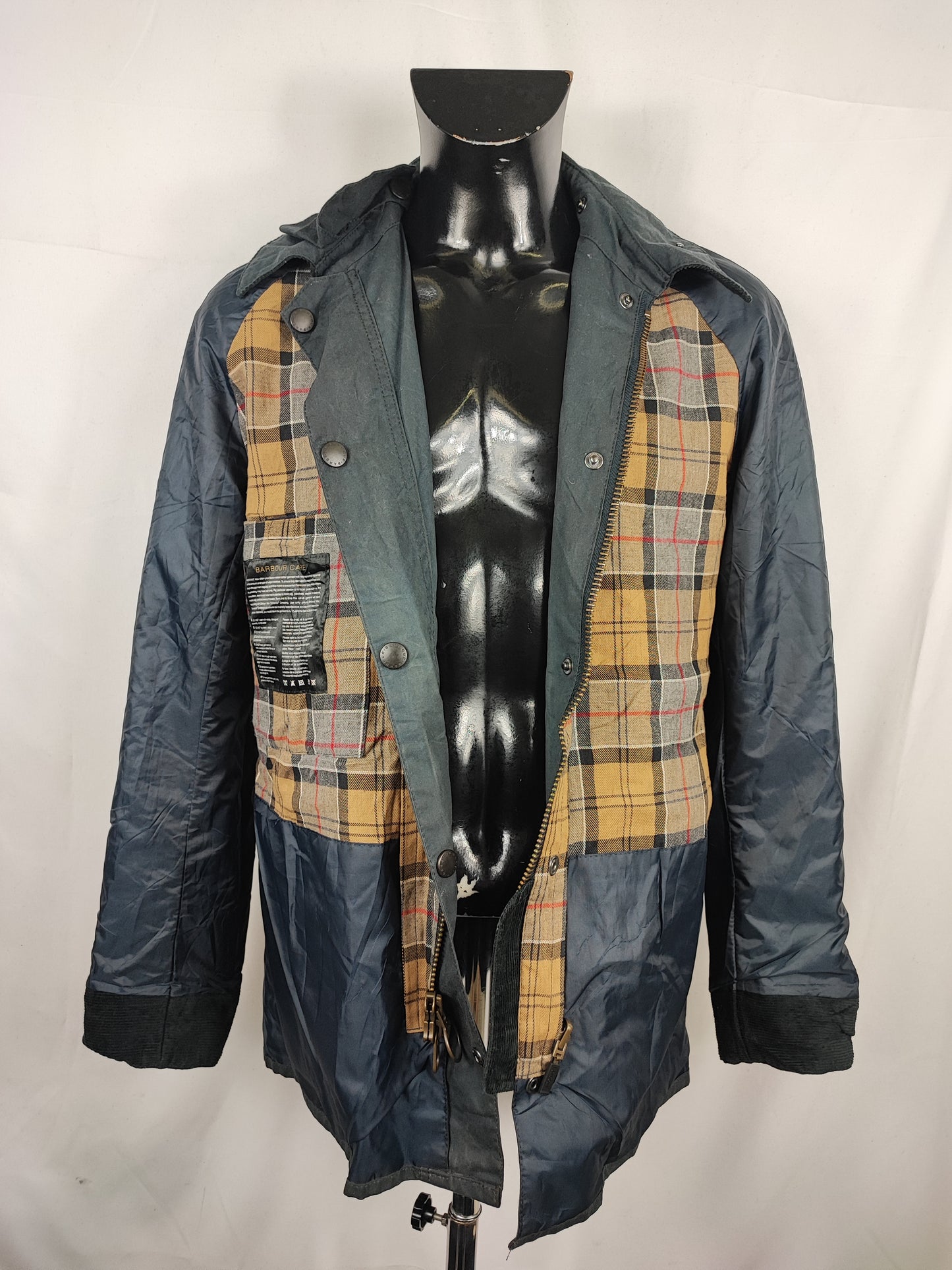 Giacca Barbour cerata Ashby blu Medium -  Man Waxed Navy Ashby Jacket size Medium