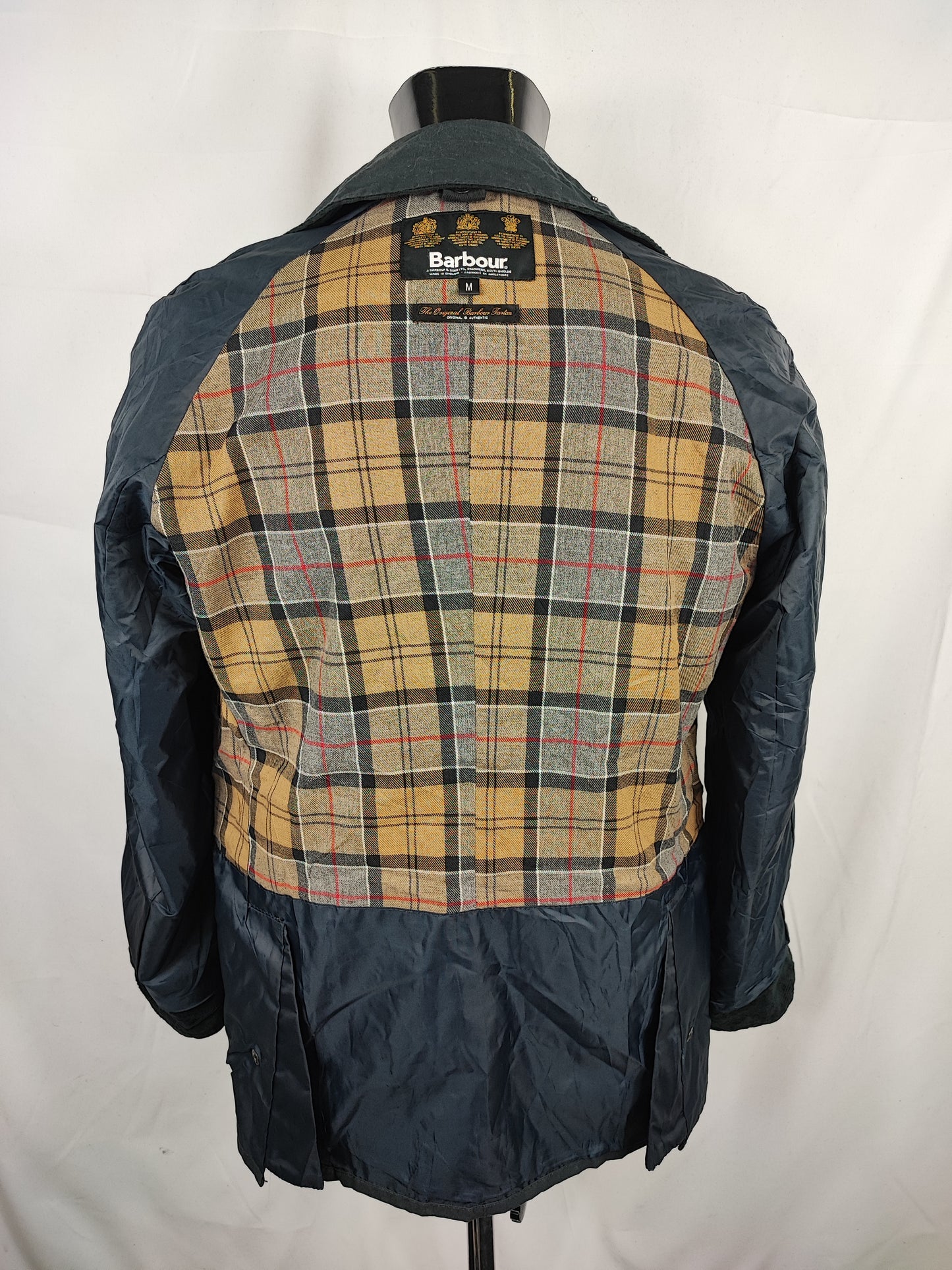 Giacca Barbour cerata Ashby blu Medium -  Man Waxed Navy Ashby Jacket size Medium