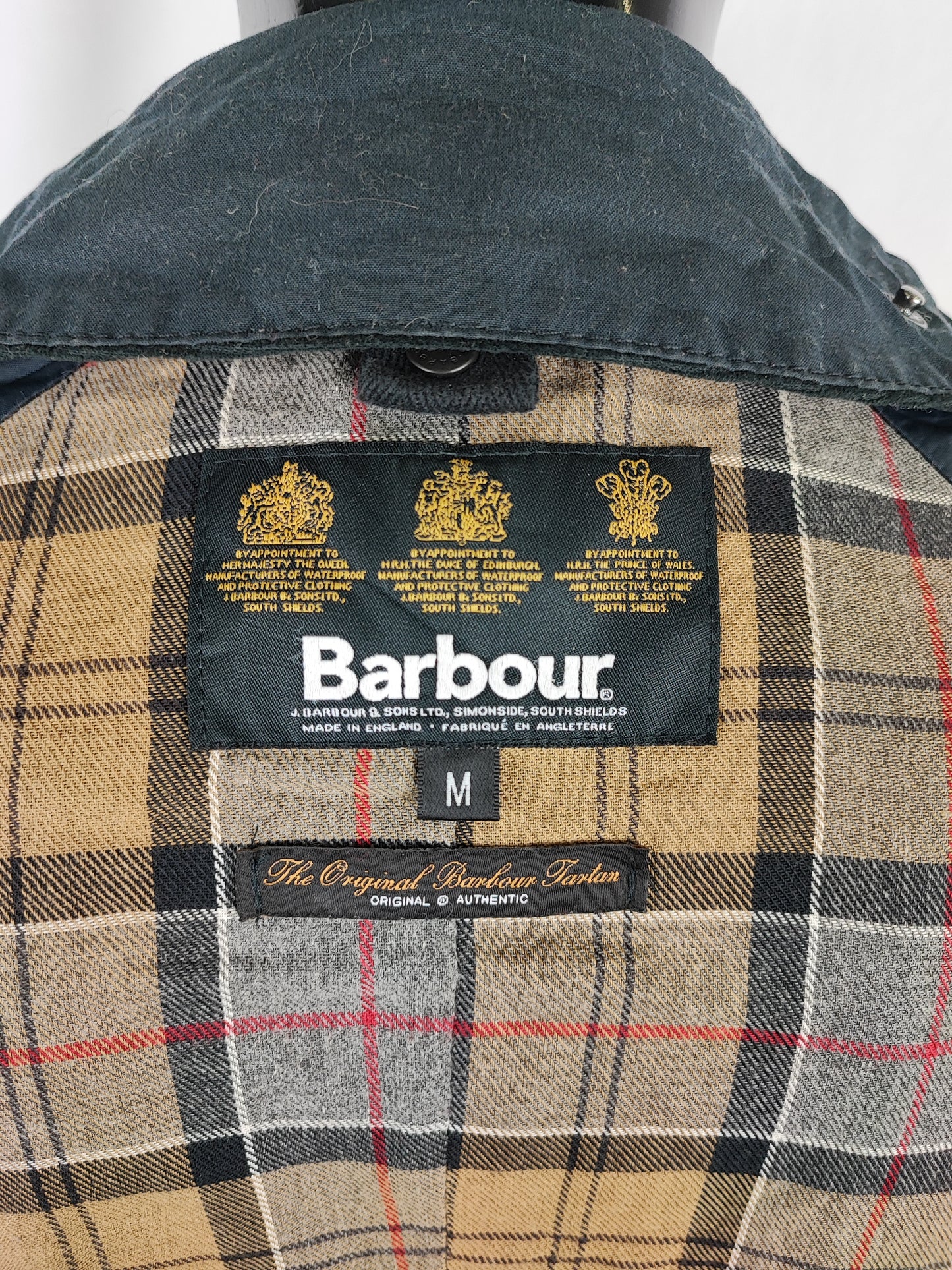 Giacca Barbour cerata Ashby blu Medium -  Man Waxed Navy Ashby Jacket size Medium