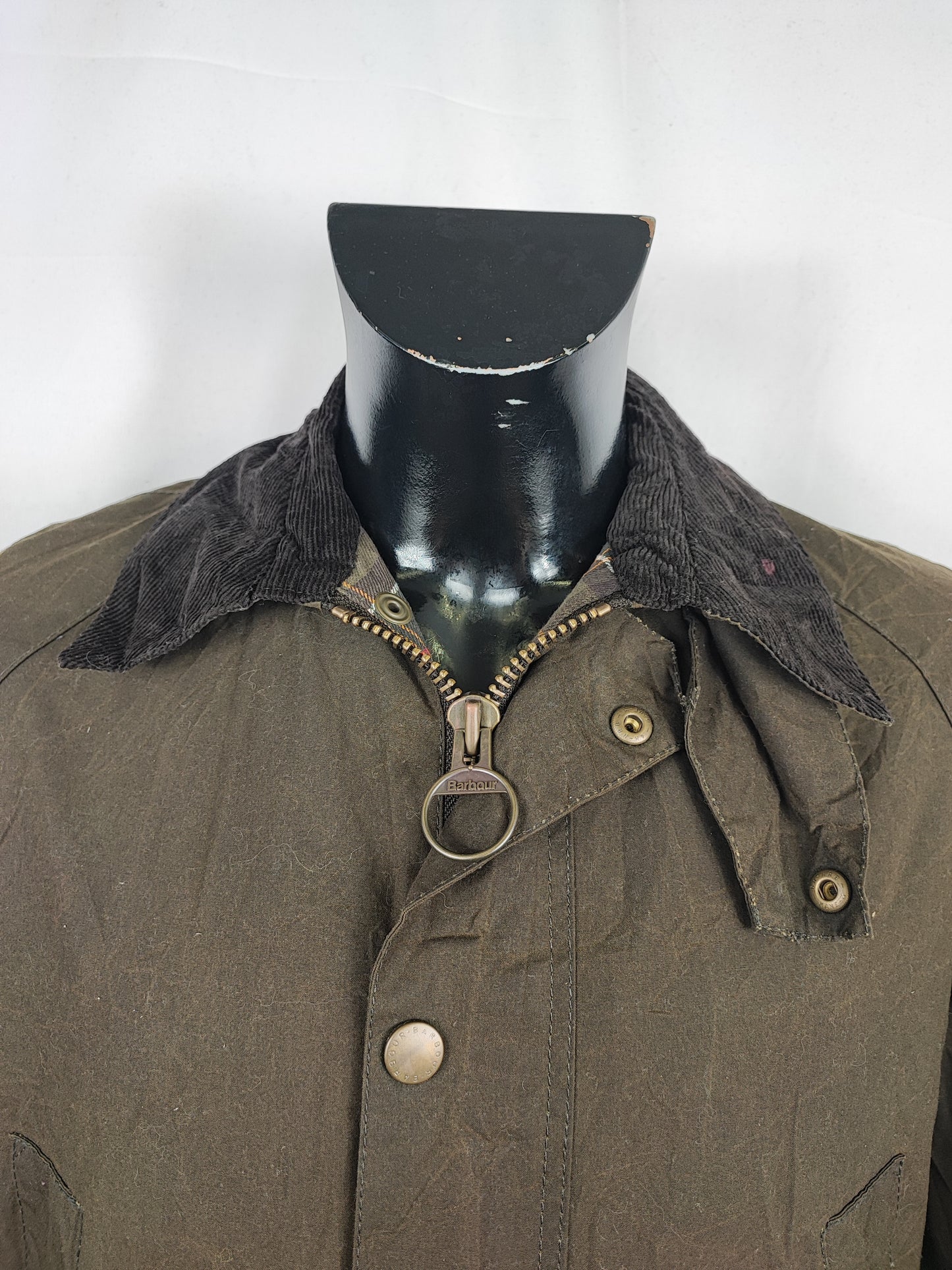 Giacca Barbour cerata Ashby verde XSmall -  Man Waxed Olive Ashby Jacket size XSmall