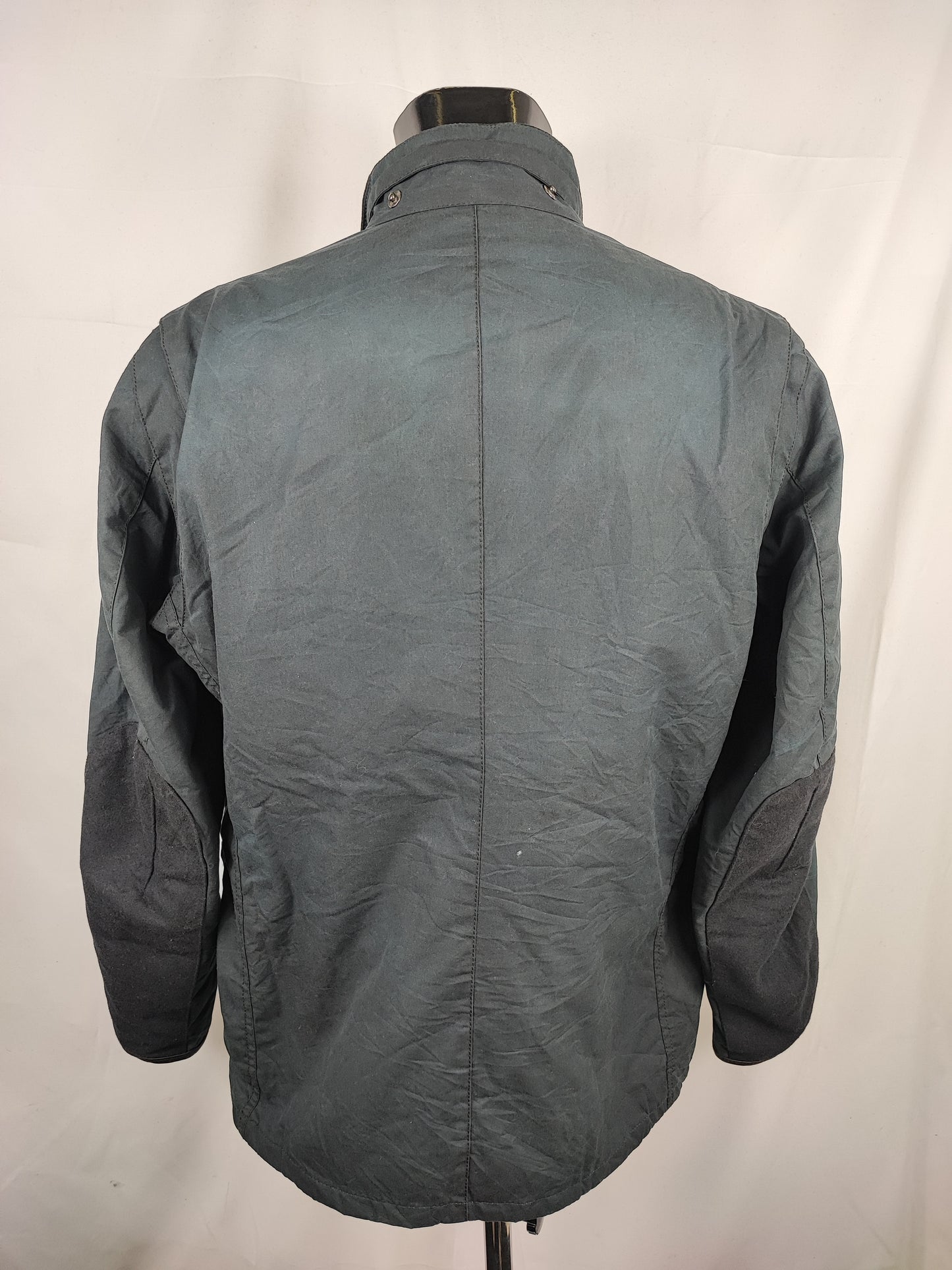 Giacca Barbour cerata da Uomo blu Spynie Jacket Large - Man Navy Wax Spynie Jacket size L