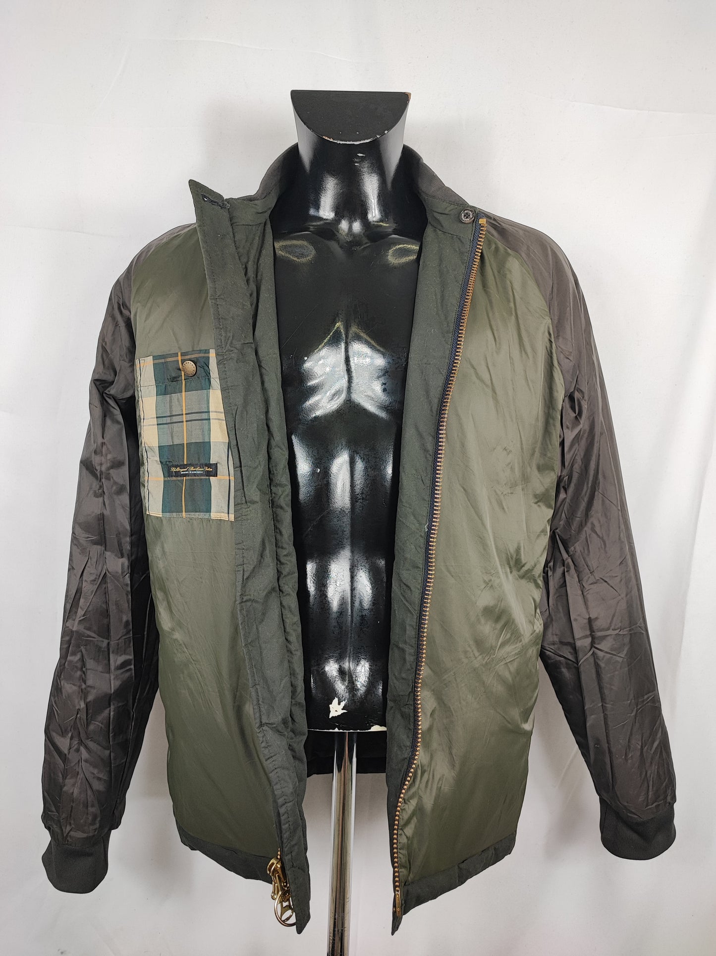 Barbour Giacca da uomo Invernale verde Medium Man Wax Green Winter Jacket Size Medium