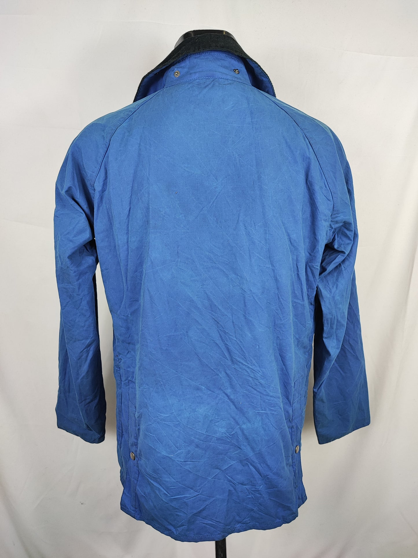 Giacca Barbour SMU Bedale da uomo blu L - Man Wax SMU Blue Bedale size Large