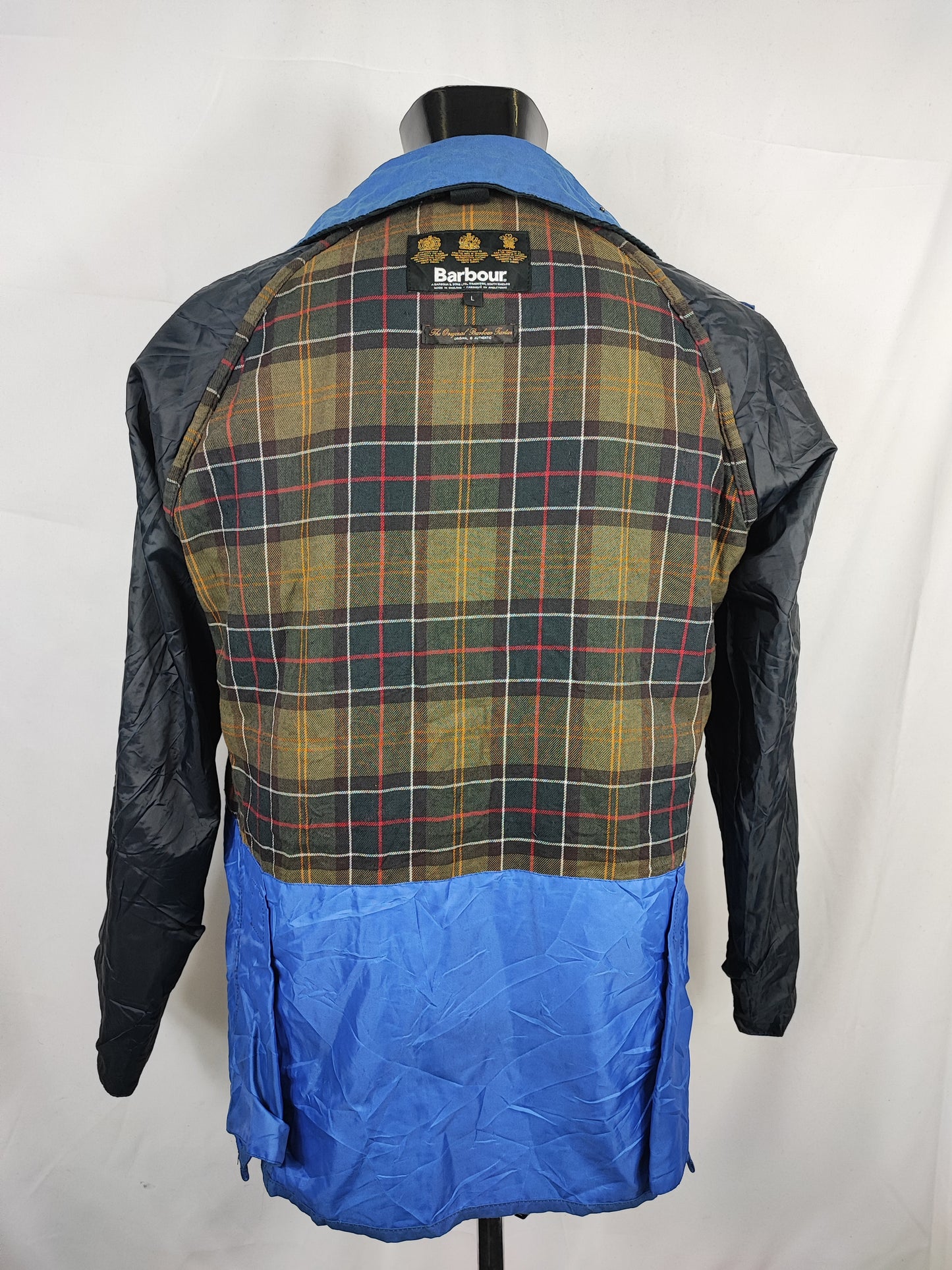 Giacca Barbour SMU Bedale da uomo blu L - Man Wax SMU Blue Bedale size Large