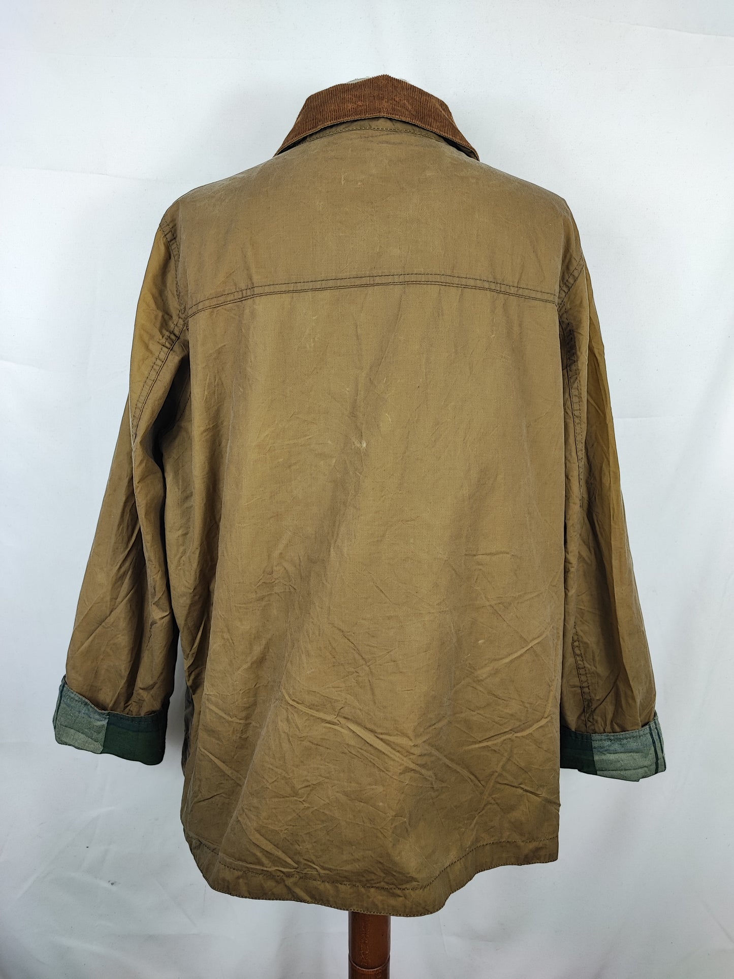 Giacca Barbour Unisex Beige Christie UK18 tg. 46/48 ita Sand Wax Christie jacket size uk18