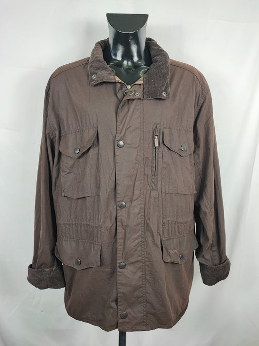 Barbour Giacca da uomo Sapper marrone XXL Man Flyweight Brown Sapper Jacket Size XXL - Shop In London