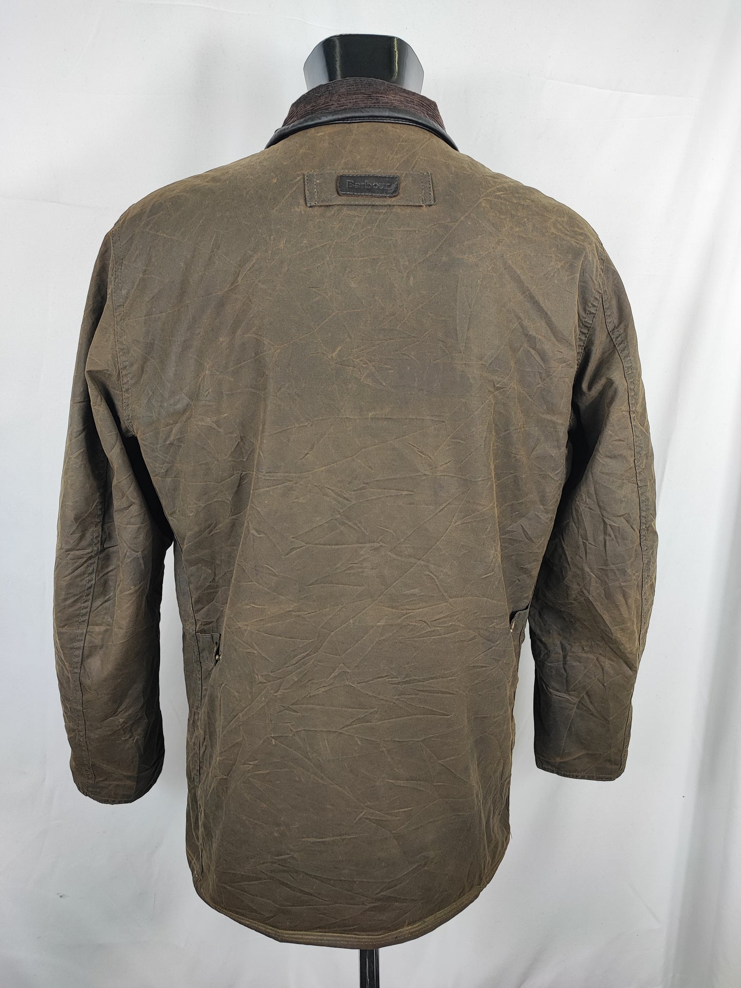 Giacca Barbour Verde oliva cerata Wax Prestbury Medium - Man Wax Olive jacket size M