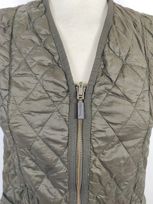 Gilet Barbour verde da donna UK10 Small - Barbour Betty Interactive Lady Liner uk10